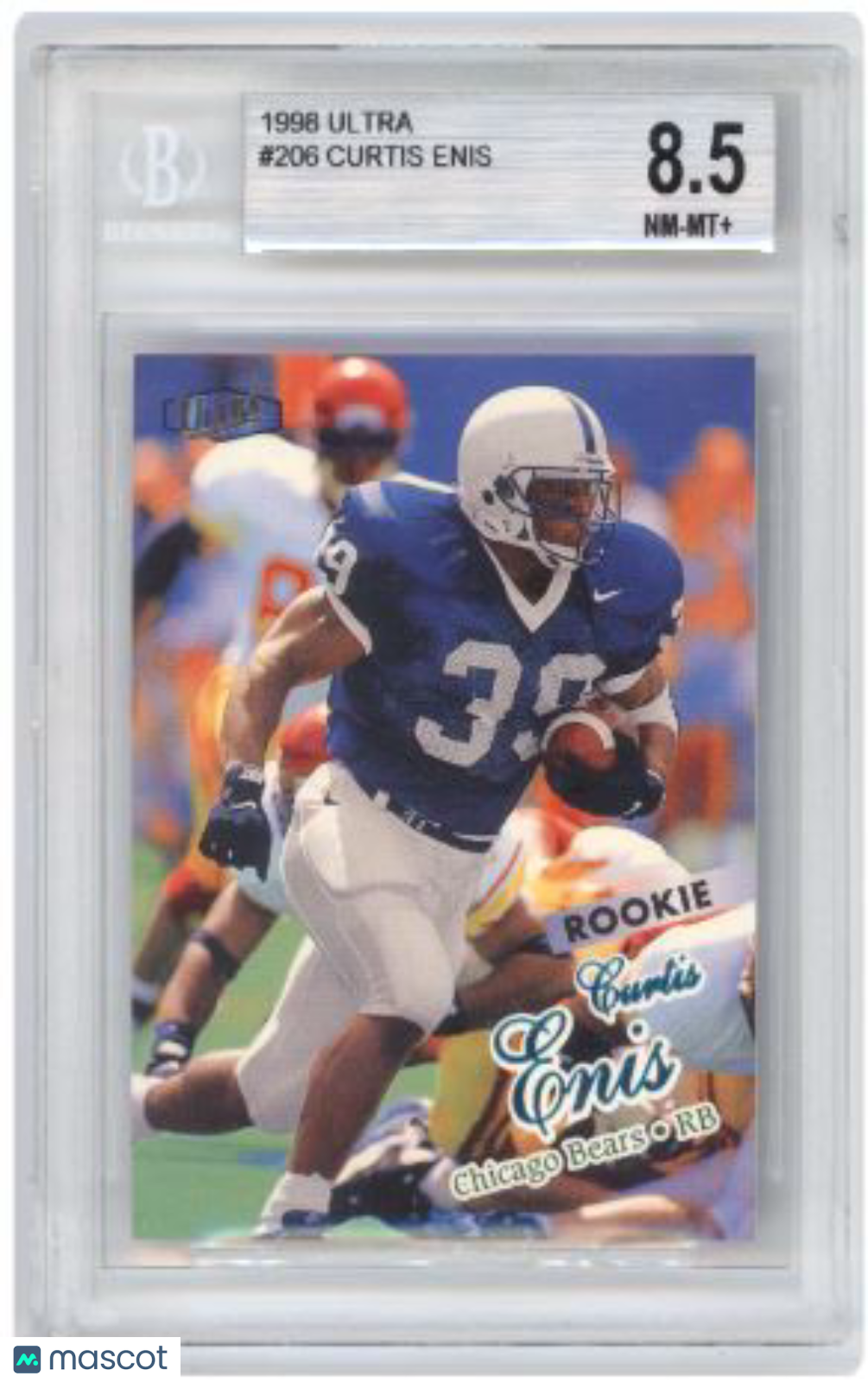 1998 Ultra Curtis Enis #206 Football BGS 8.5