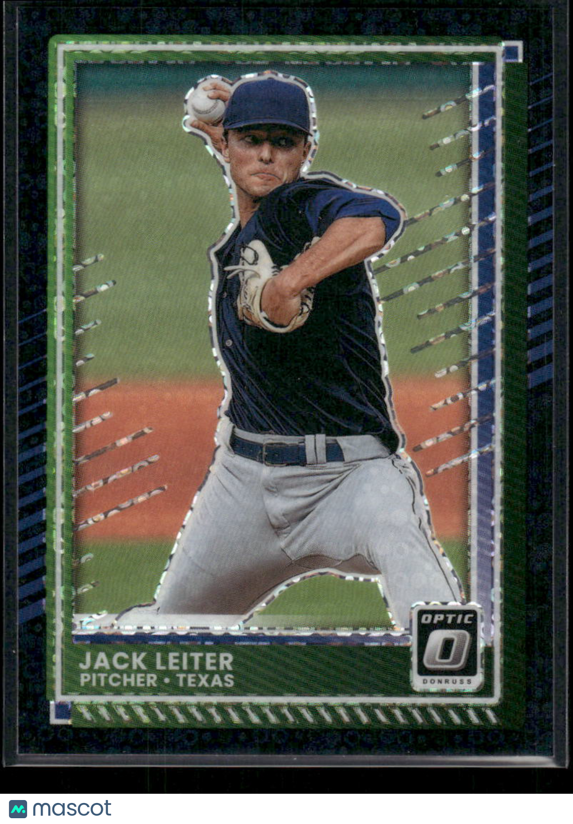 2025 Donruss Jack Leiter #94 Black Circles Optic Baseball