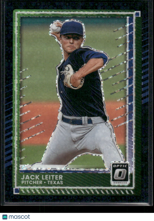 2025 Donruss Jack Leiter #94 Black Circles Optic Baseball