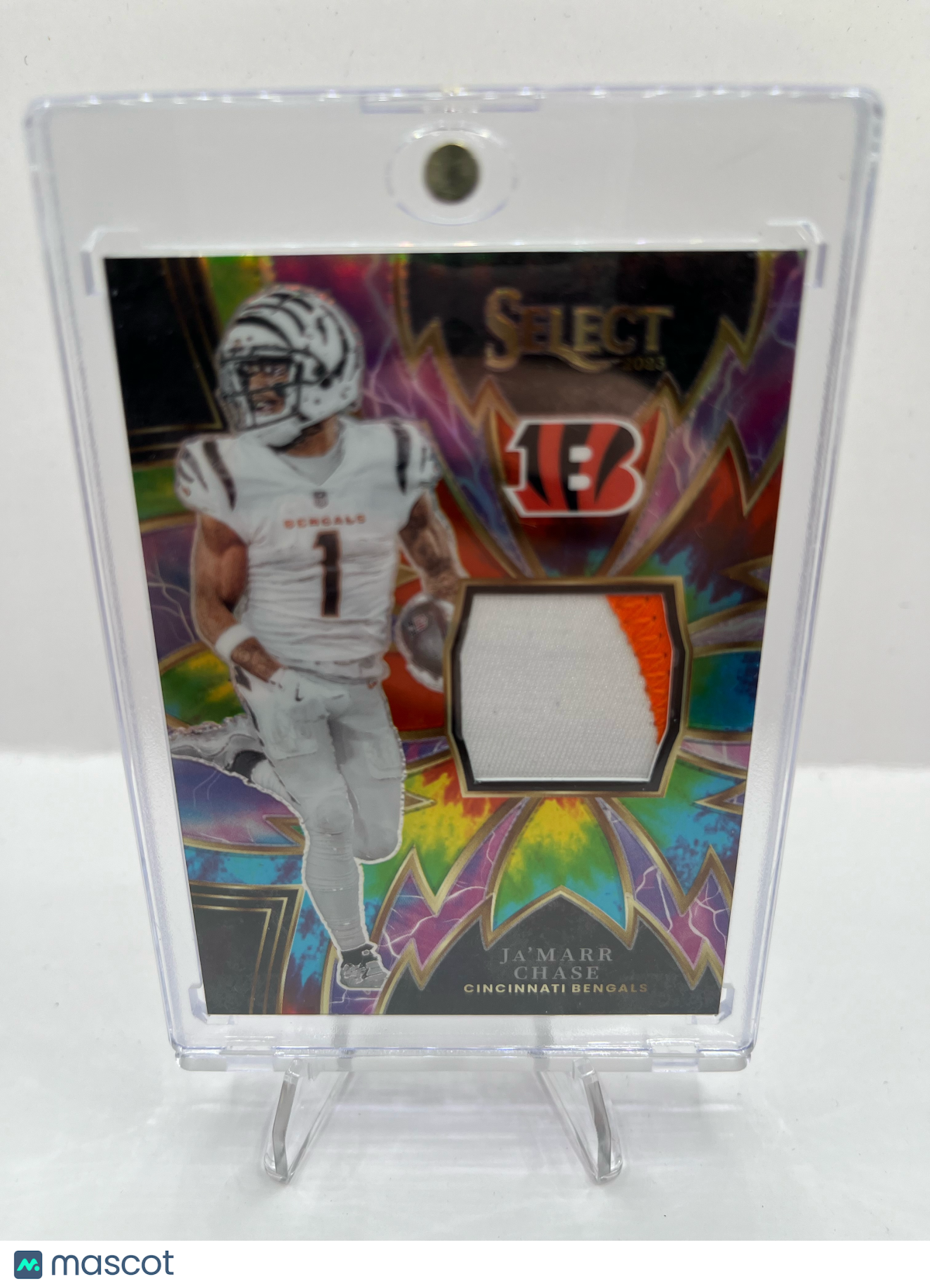 2021 Panini Select Ja'Marr Chase #SP-JCH Patch 5/25 Football