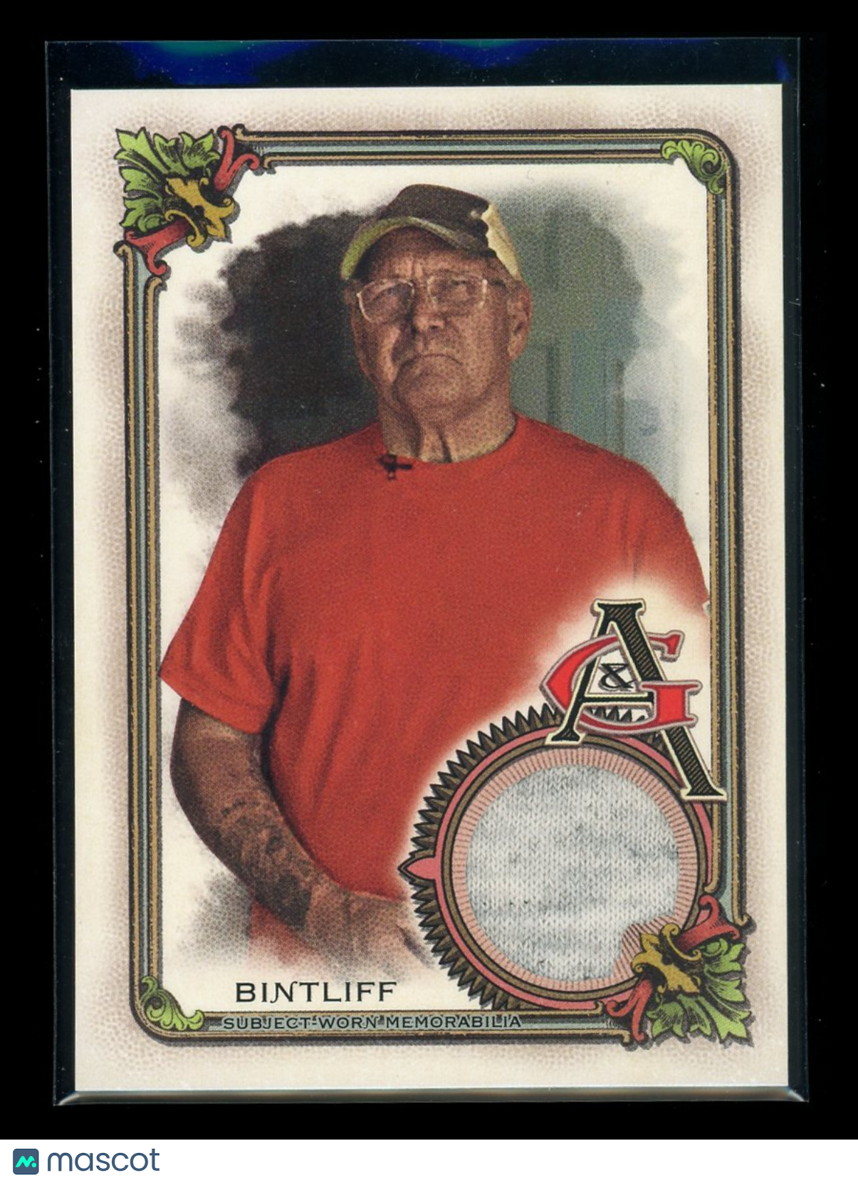 2023 Topps Allen & Ginter Jim Bintliff #AGRA-JB Subject-Worn Memorabilia