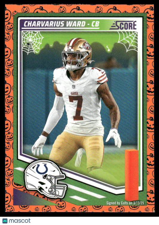 2025 Score A Treat Charvarius Ward #147 Football