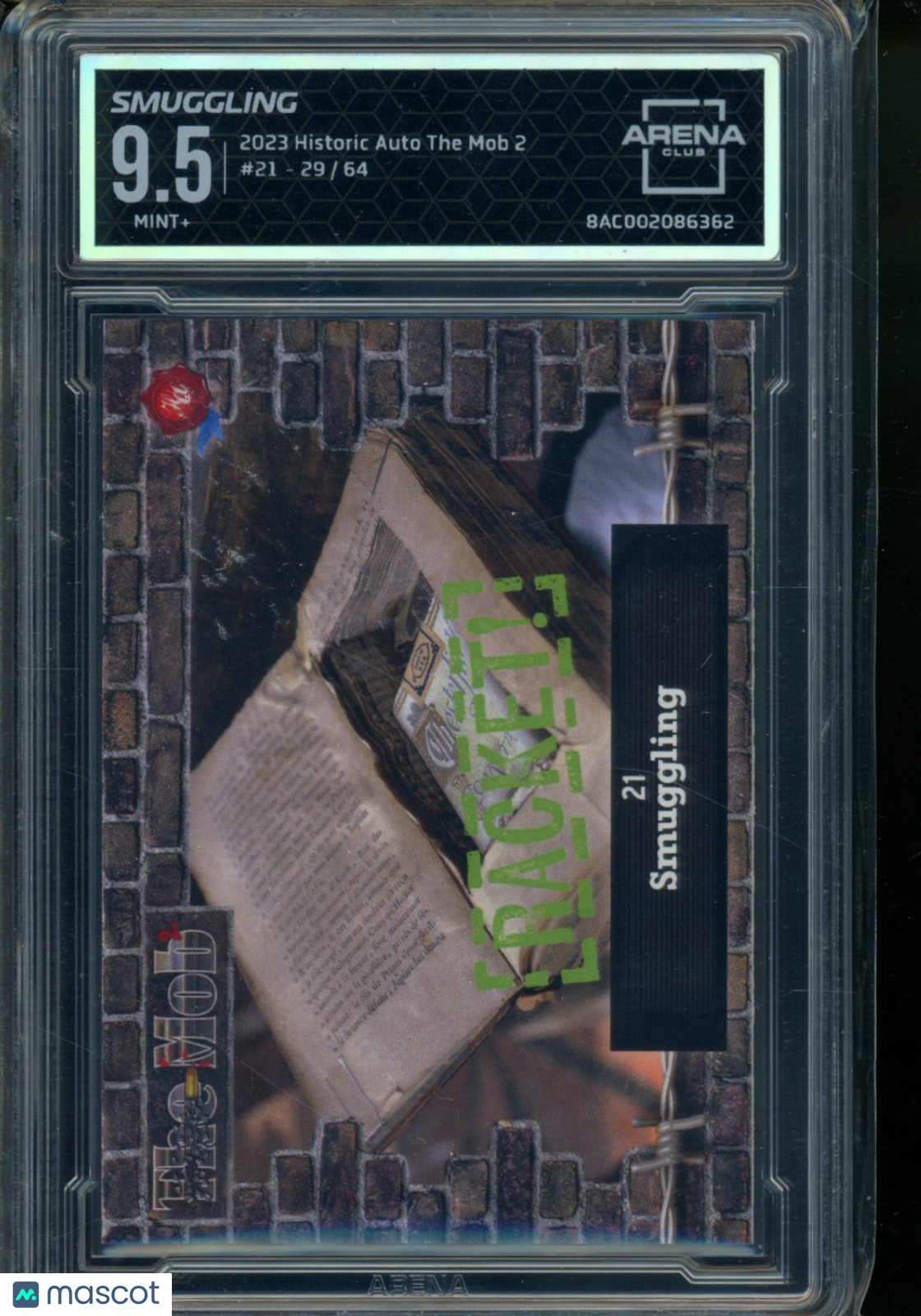 2023 Historic Auto The Mob 2 Smuggling 29/64 #21 Arena Club 9.5
