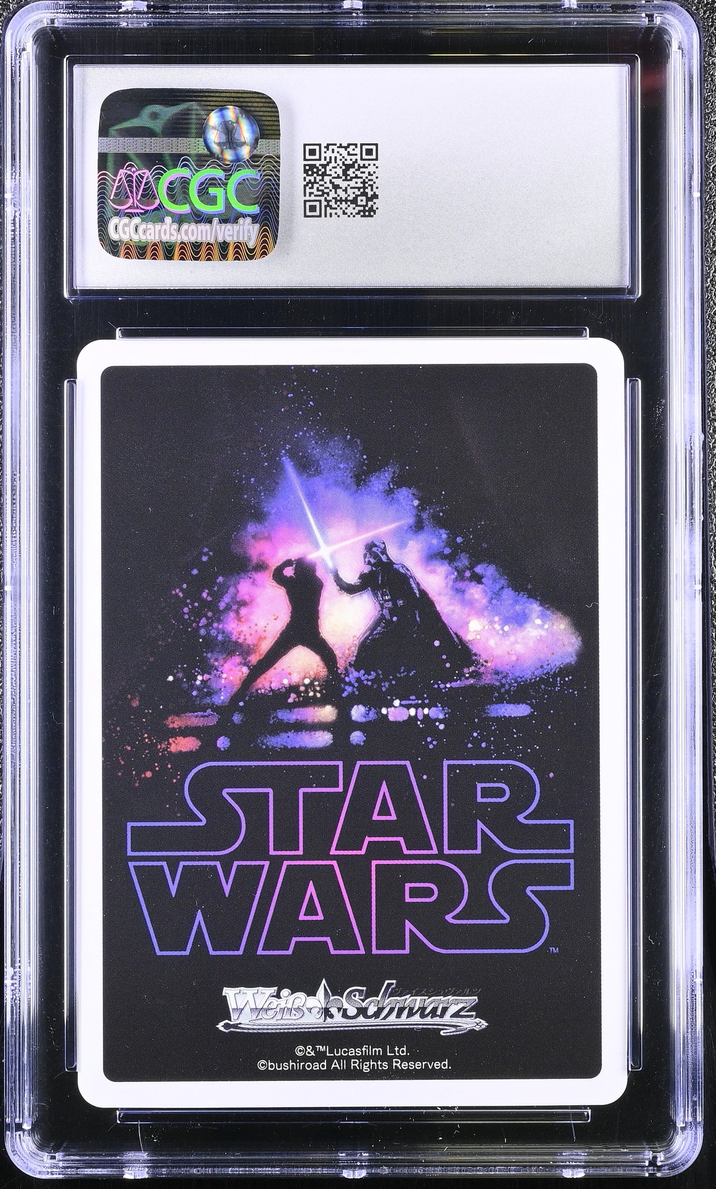Weiss Schwarz Commander of Darkness Kylo Ren #S49-058  CGC 10 2017 STAR WARS