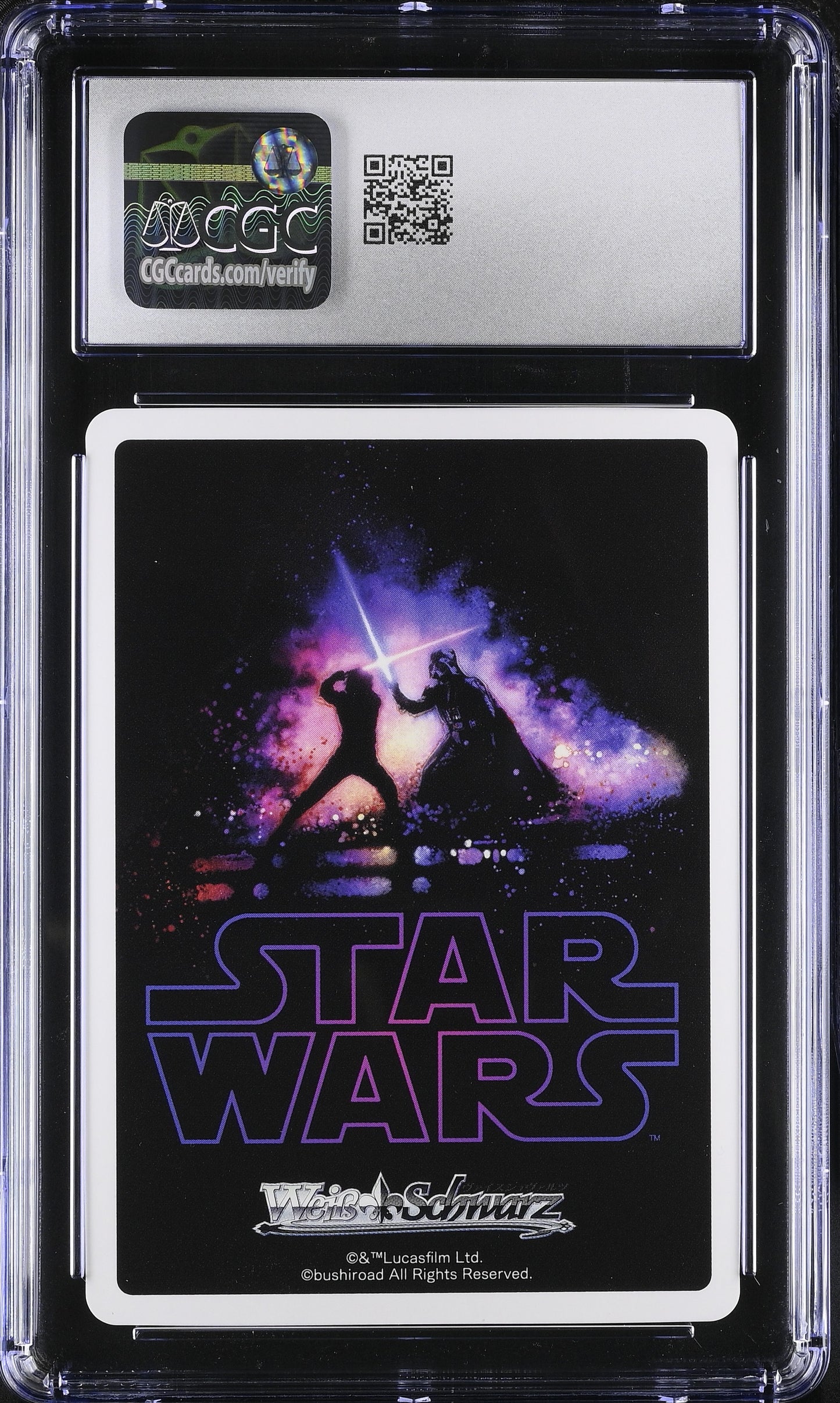 Weiss Schwarz Moment of Counterattack Luke #S49-094re Japanese CGC 10 Star Wars