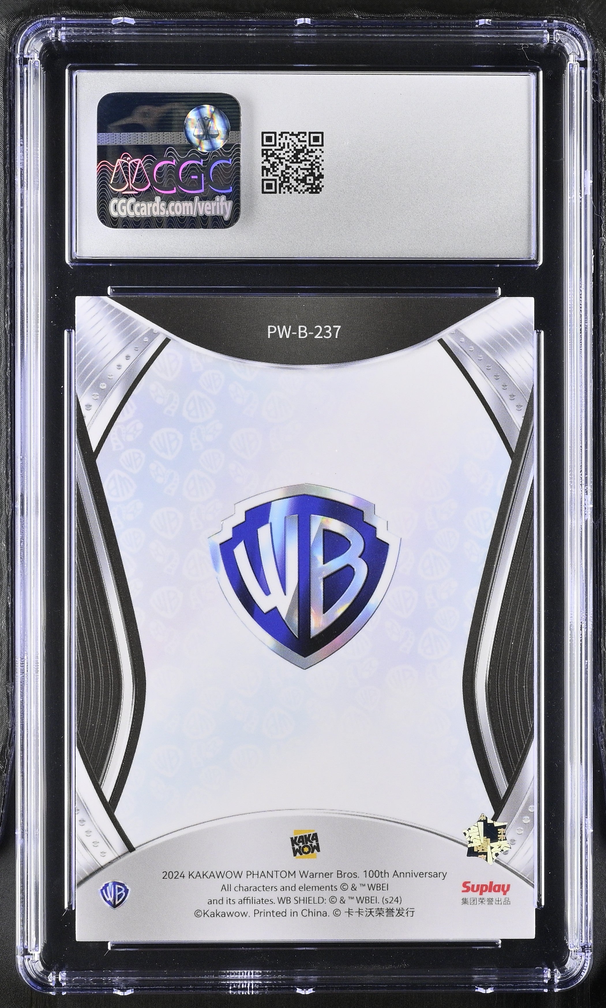 2024 Kakawow Warner Bros. 100 Ranger Smith #PW-B-237  CGC 10