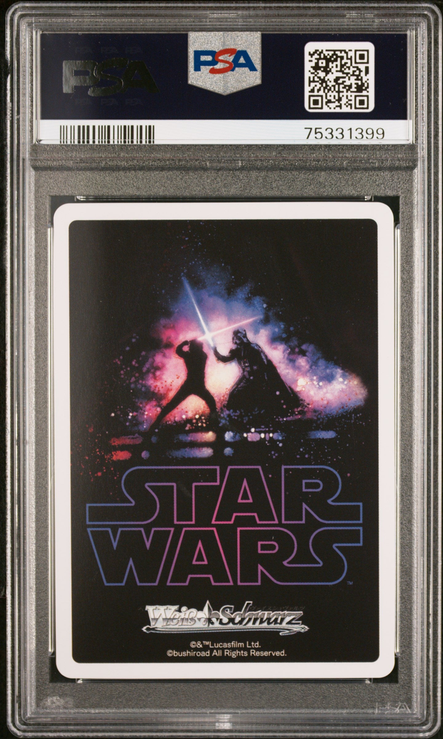 awakening Rey #088 Japanese SW/S49 PSA 10 2022 Weiss Schwarz Japanese Star Wars