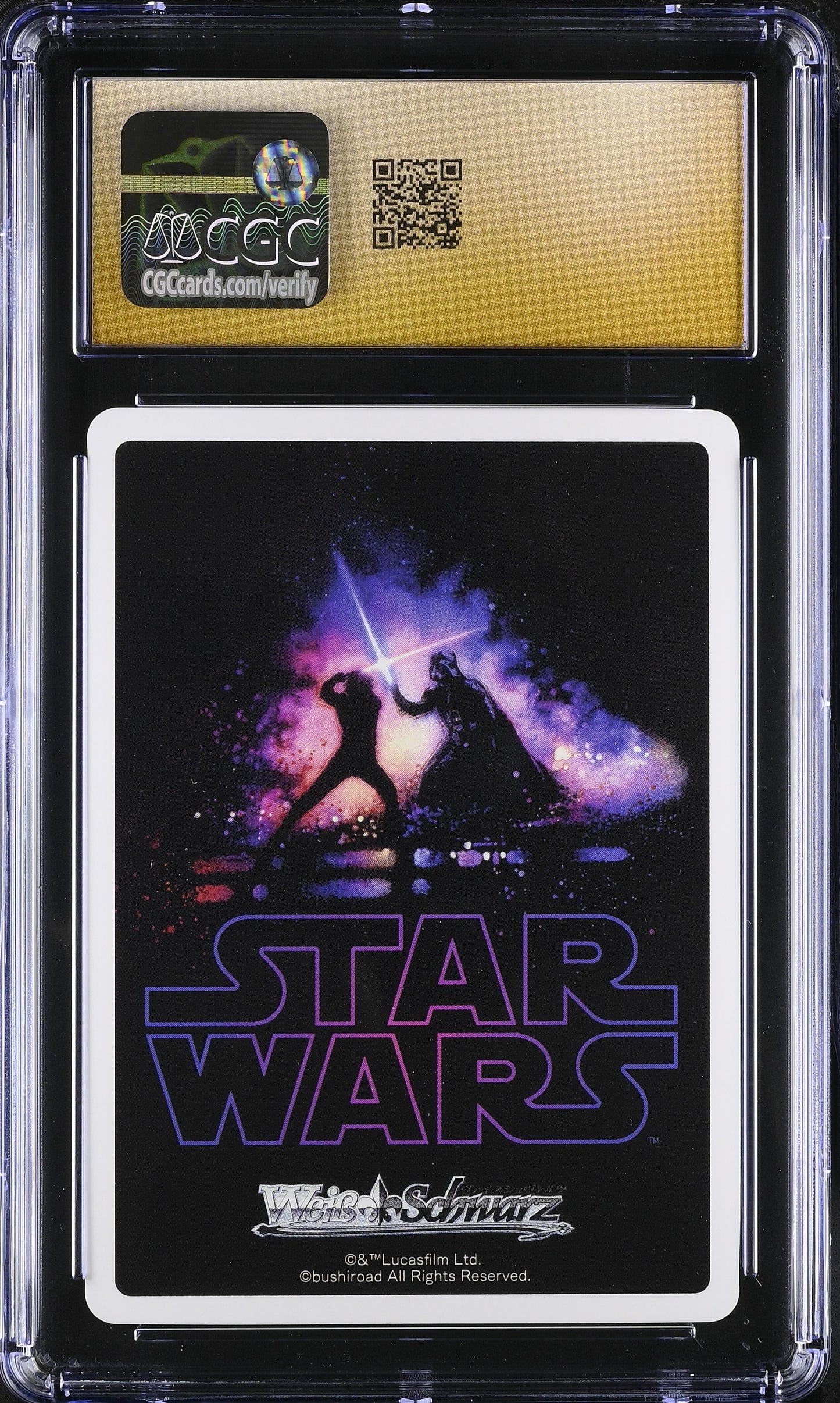 Weiss Schwarz Emperor #S49-062 Japanese CGC 10 2022 Schwarz Star Wars