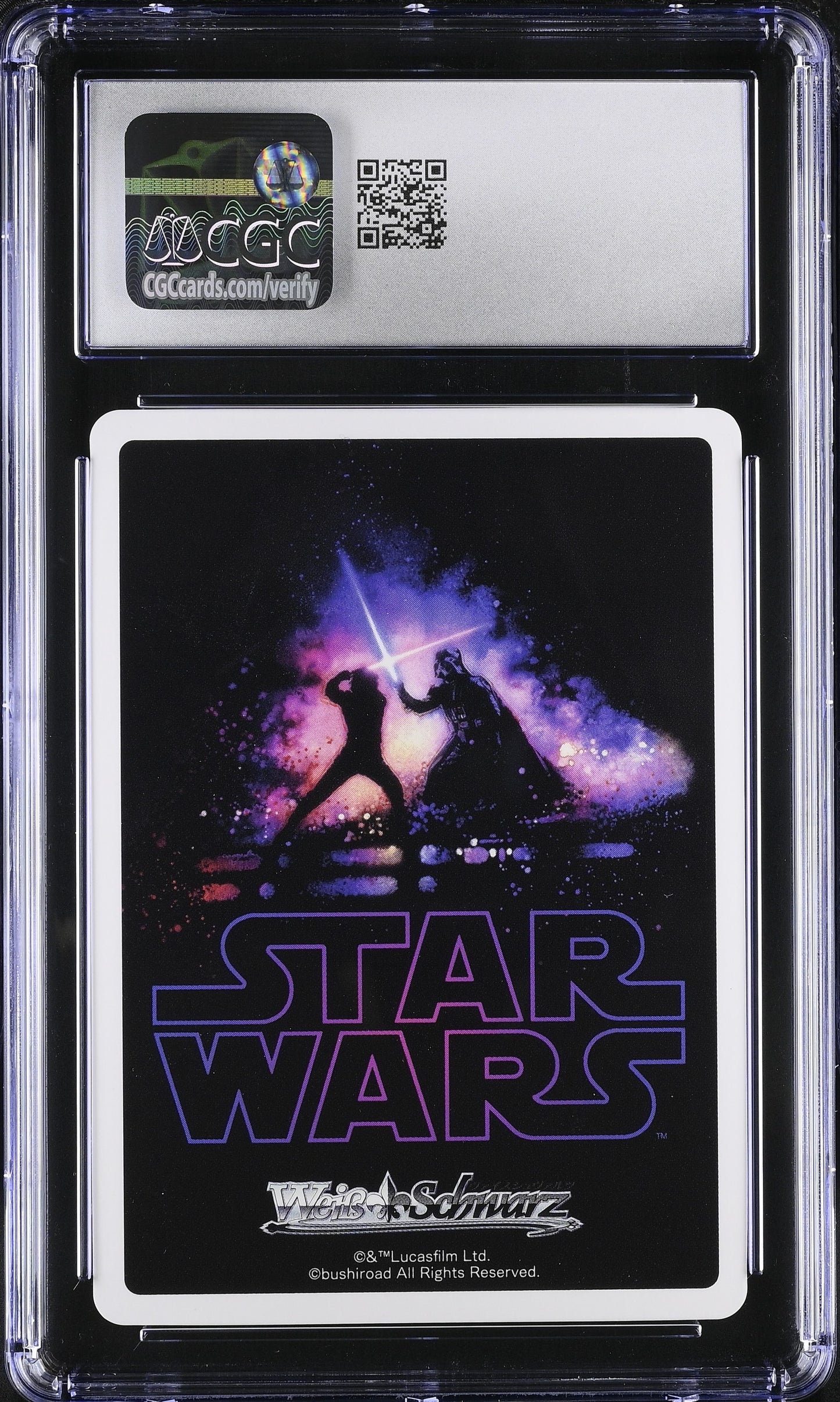 Weiss Schwarz Han Solo #S49-006 Japanese CGC 10 2022 Schwarz Star Wars