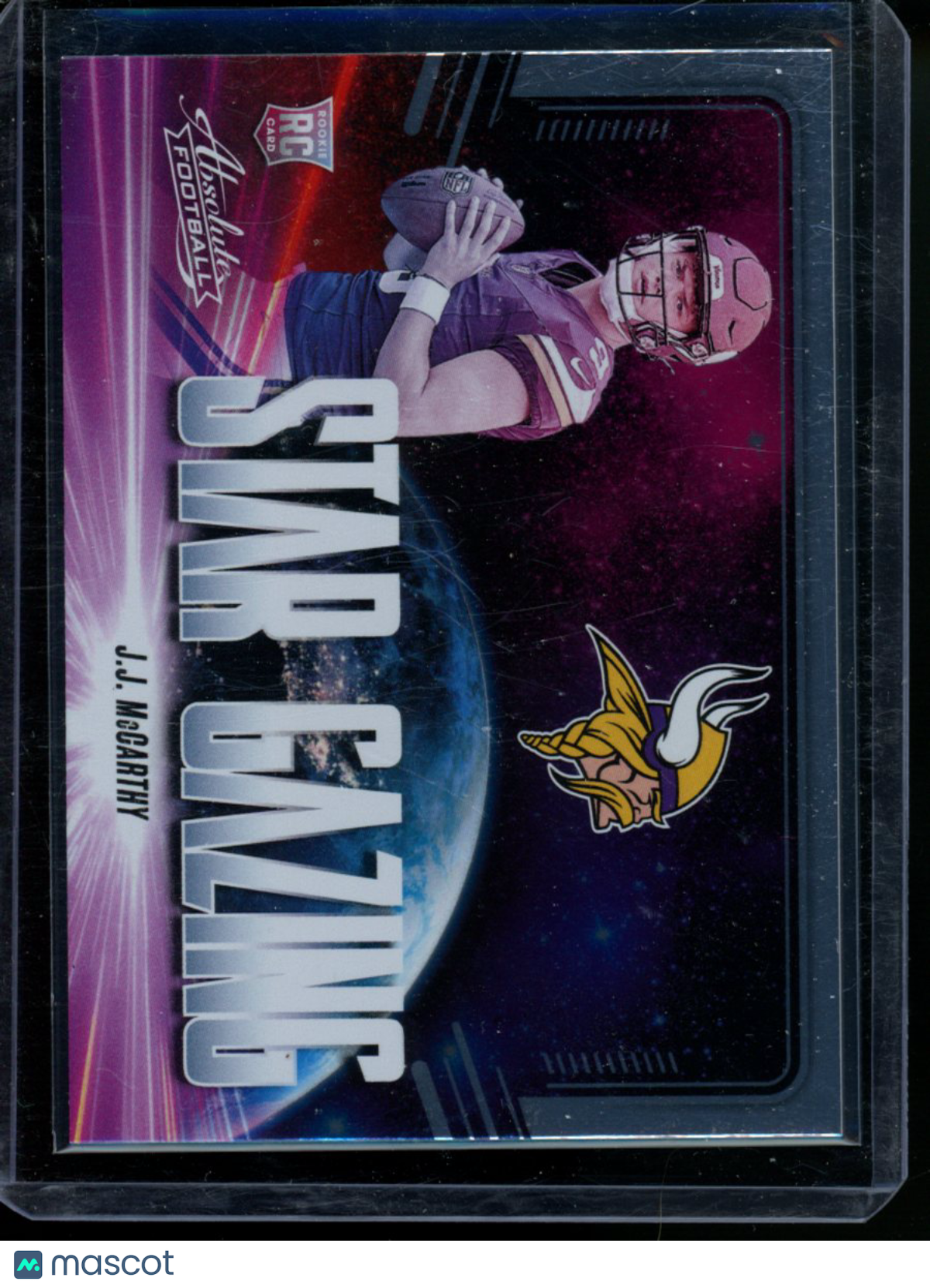 2024 Panini Absolute Football Star Gazing J.J. McCarthy #SG-JJM RC Football