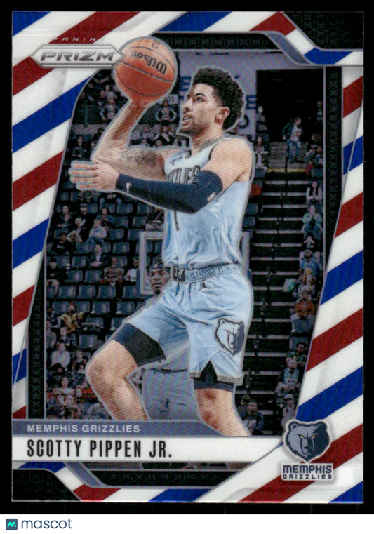 2024-25 Panini Prizm Scotty Pippen Jr. #95 Red White Blue Basketball