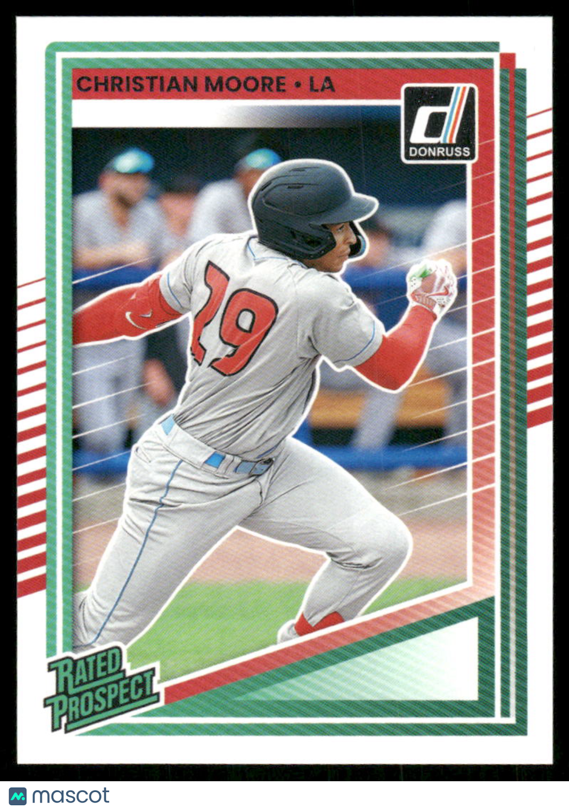 2025 Donruss Christian Moore #145 Rated Prospect Baseball