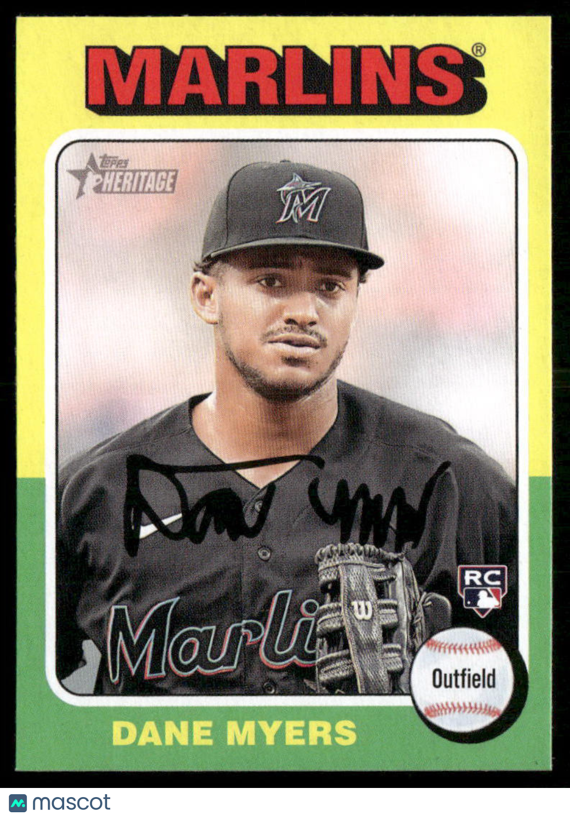 2024 Topps Heritage Dane Myers #412 RC Baseball