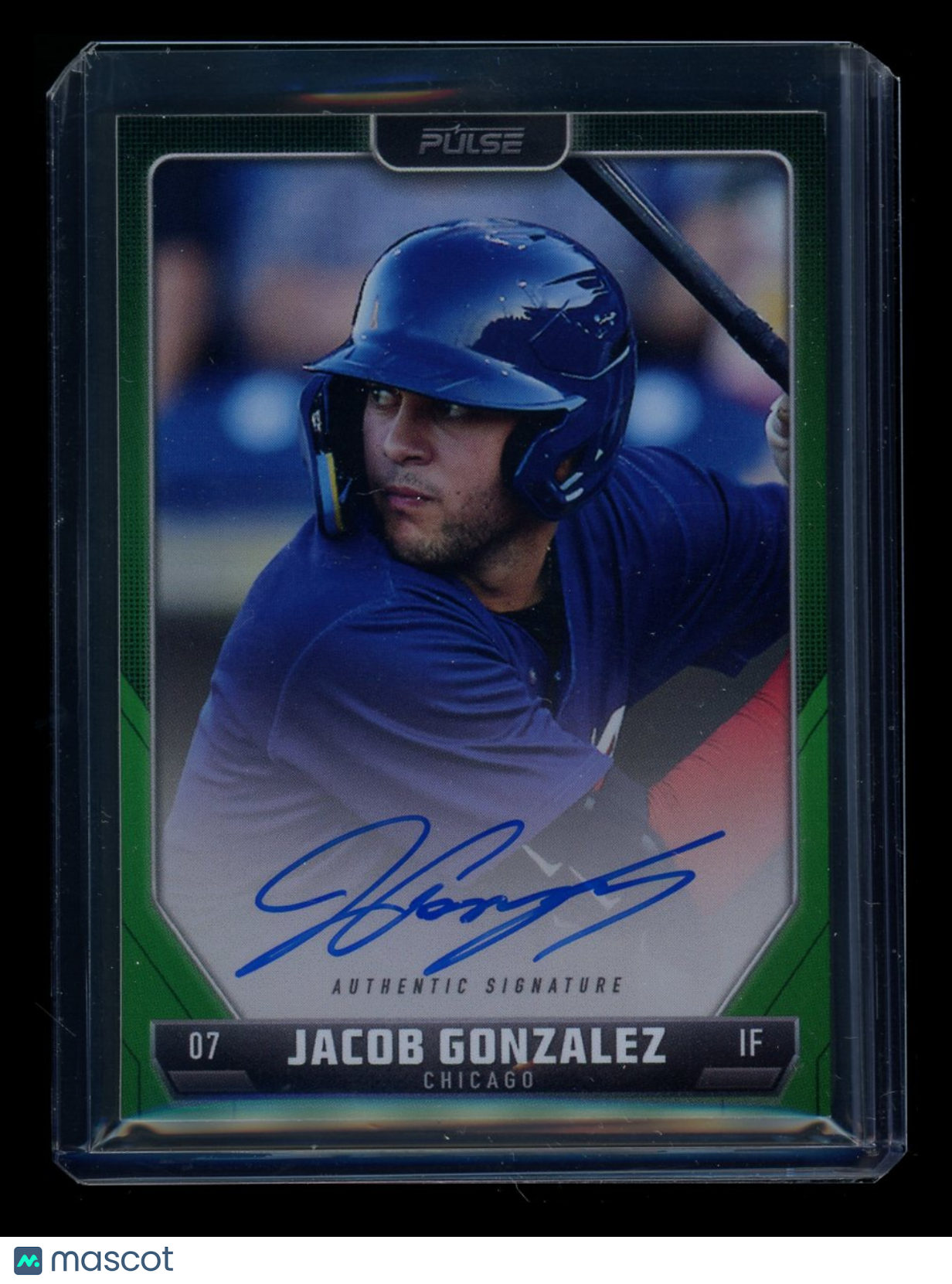 2024 Pulse Baseball Jacob Gonzalez #A-JGO Auto 12/25 Baseball
