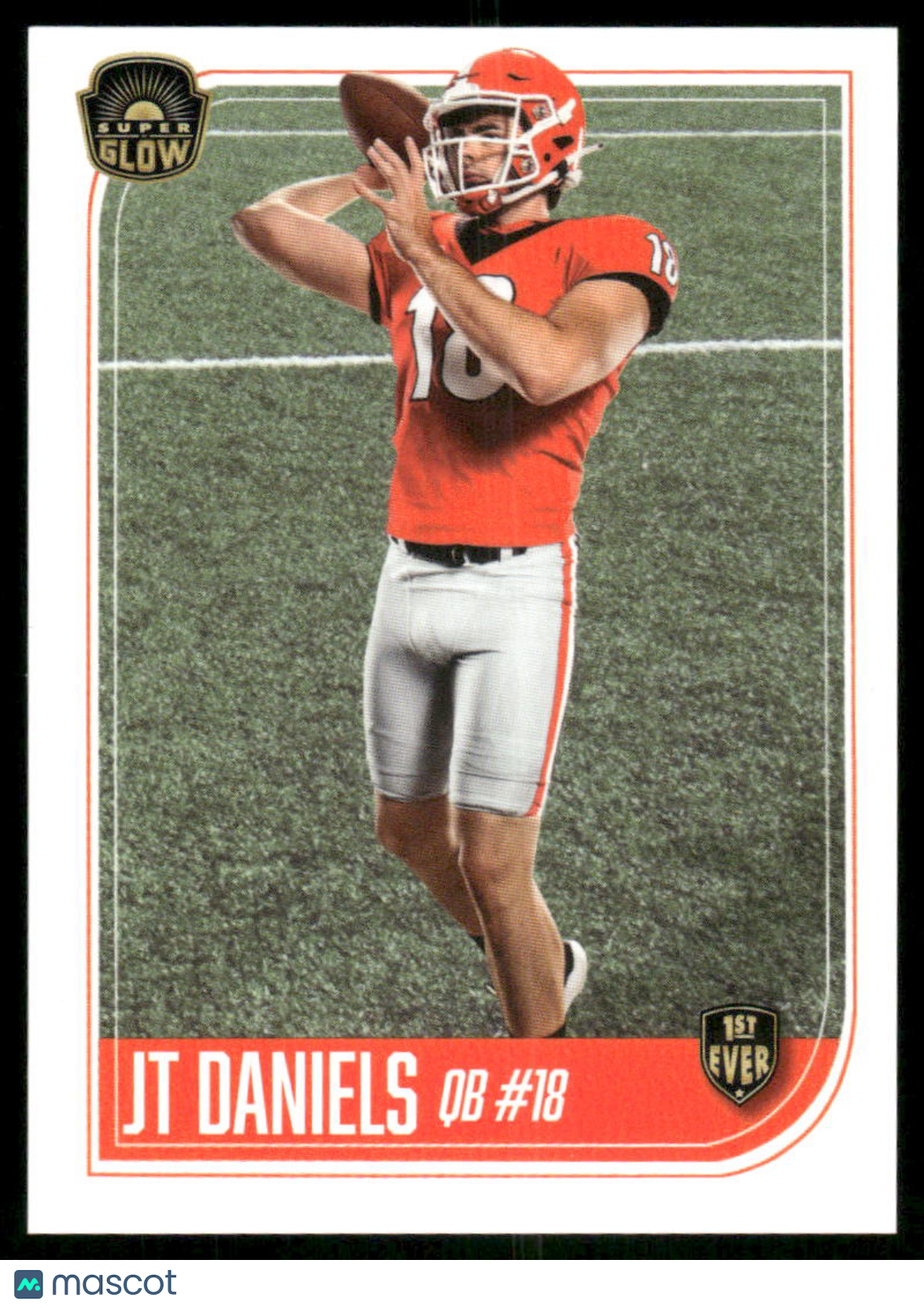 2021 Super Glow 1st Ever JT Daniels #BASE-1ST Football
