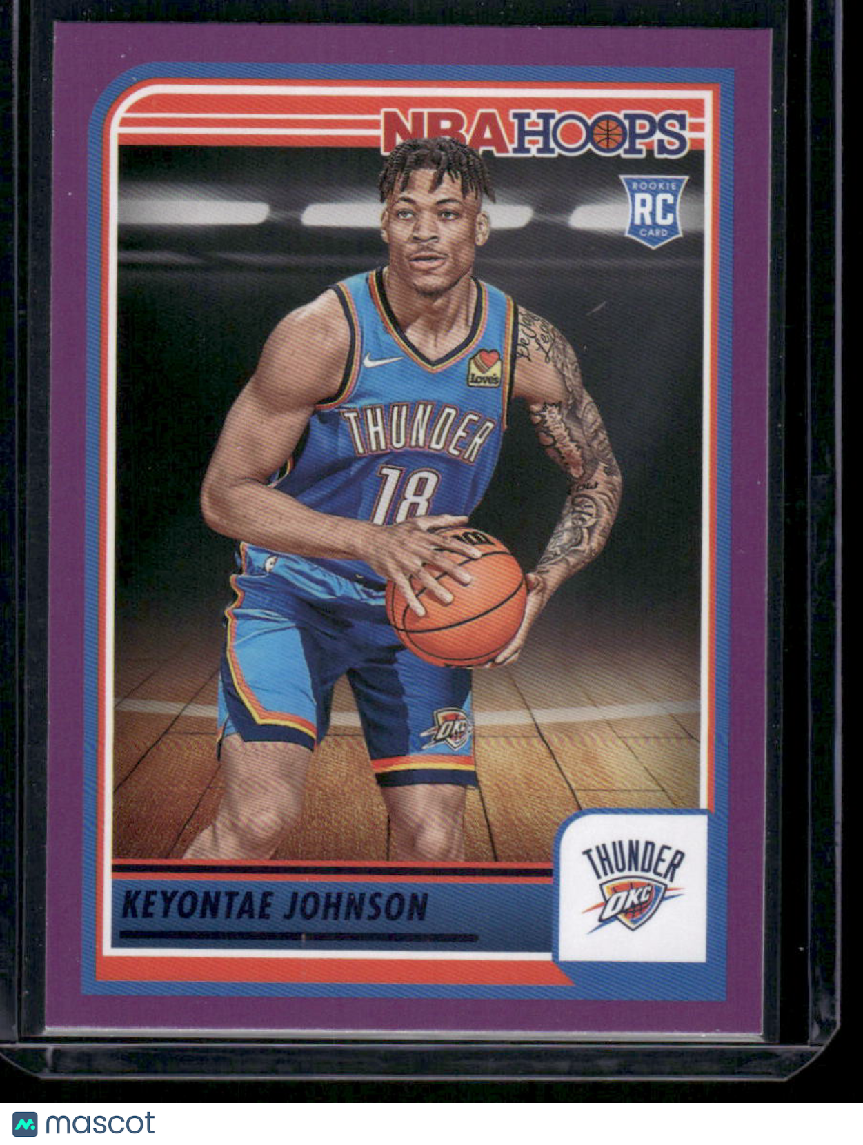 2023-24 Panini NBA Hoops Keyontae Johnson #263 Purple RC Basketball