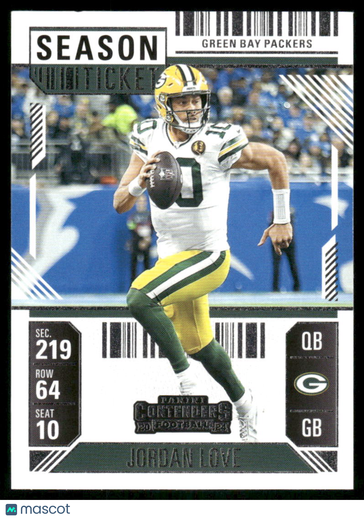 2025 Panini Contenders Football Jordan Love #219 Football