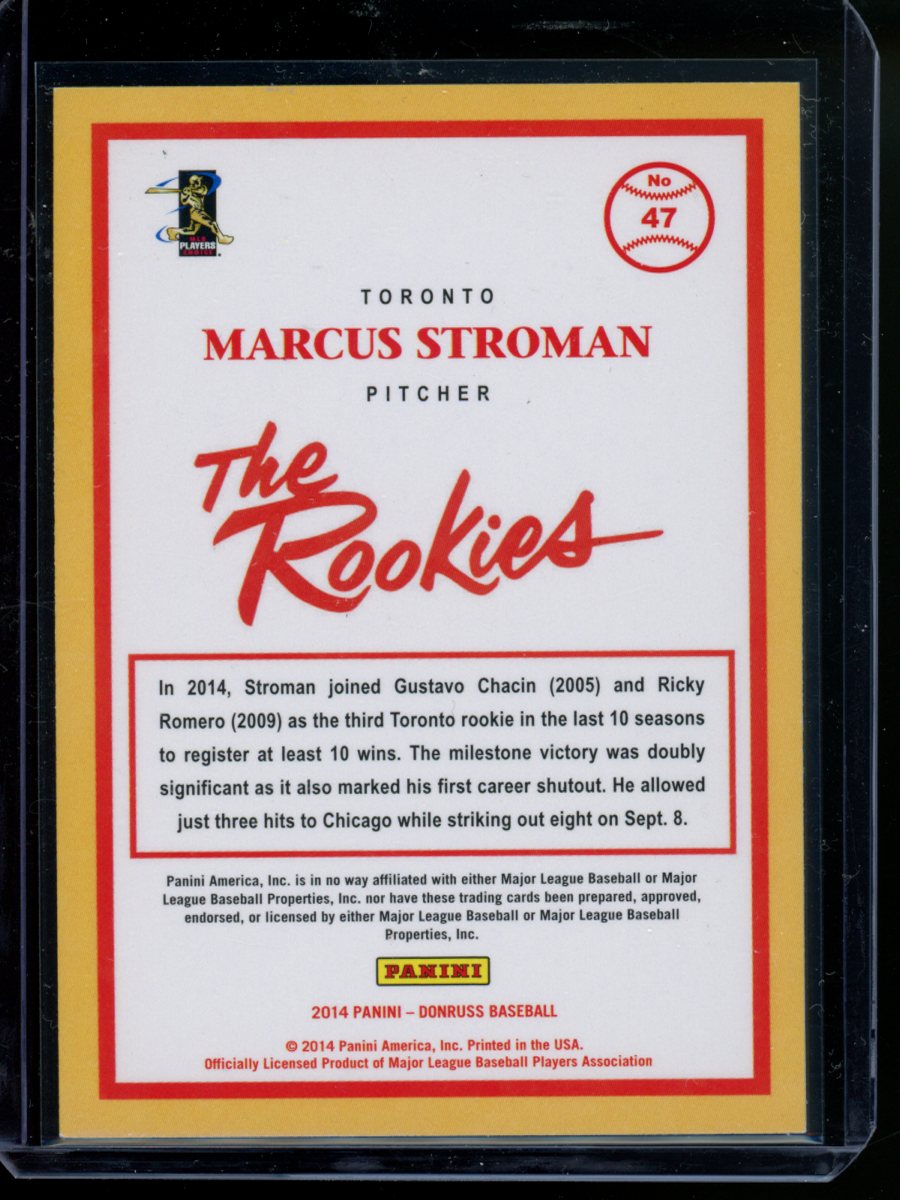 2021 Panini Donruss Optic Marcus Stroman #47 Baseball