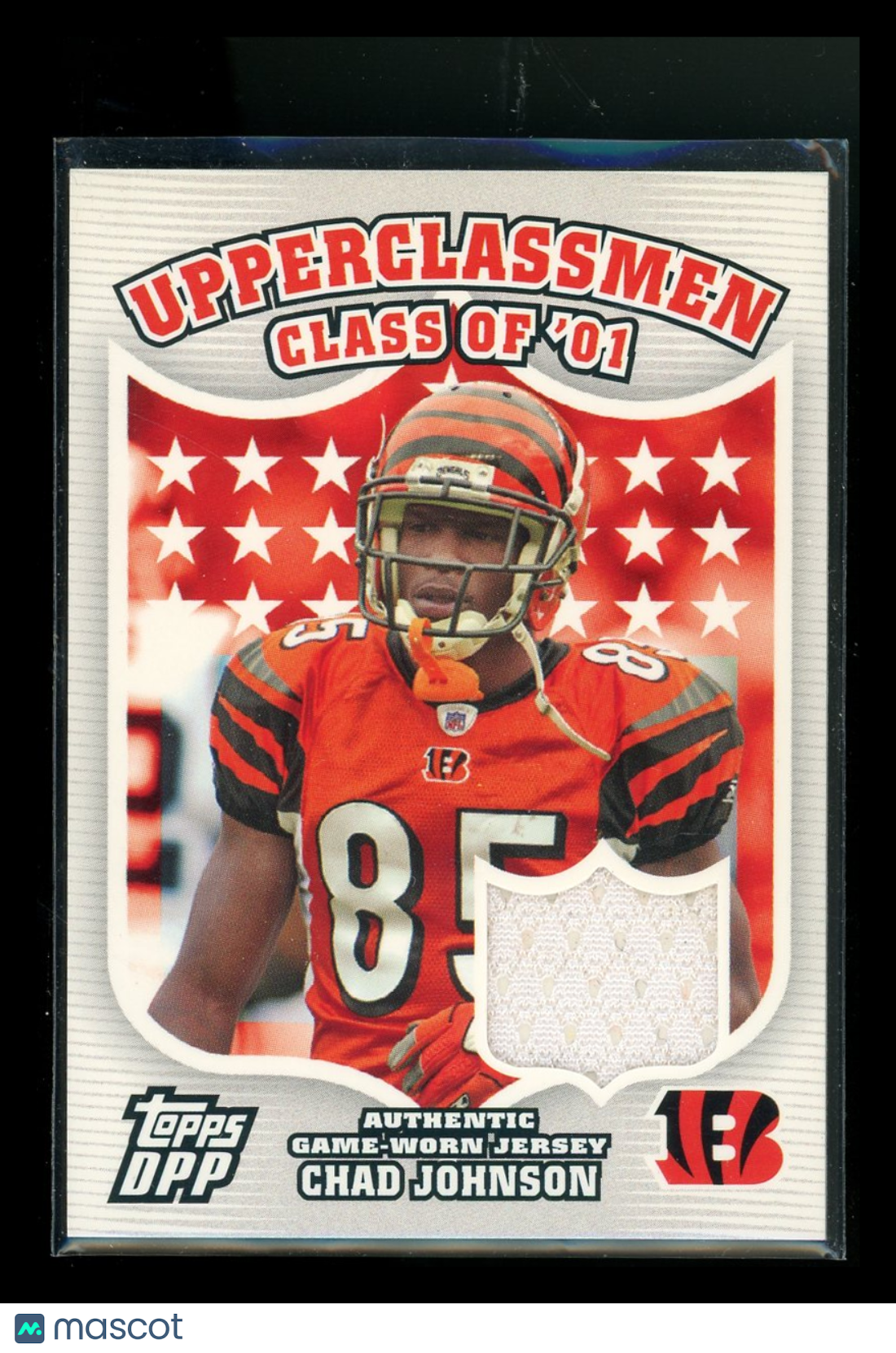 2007 Topps DPP Chad Johnson #UC-CJ Game-Worn Jersey Football
