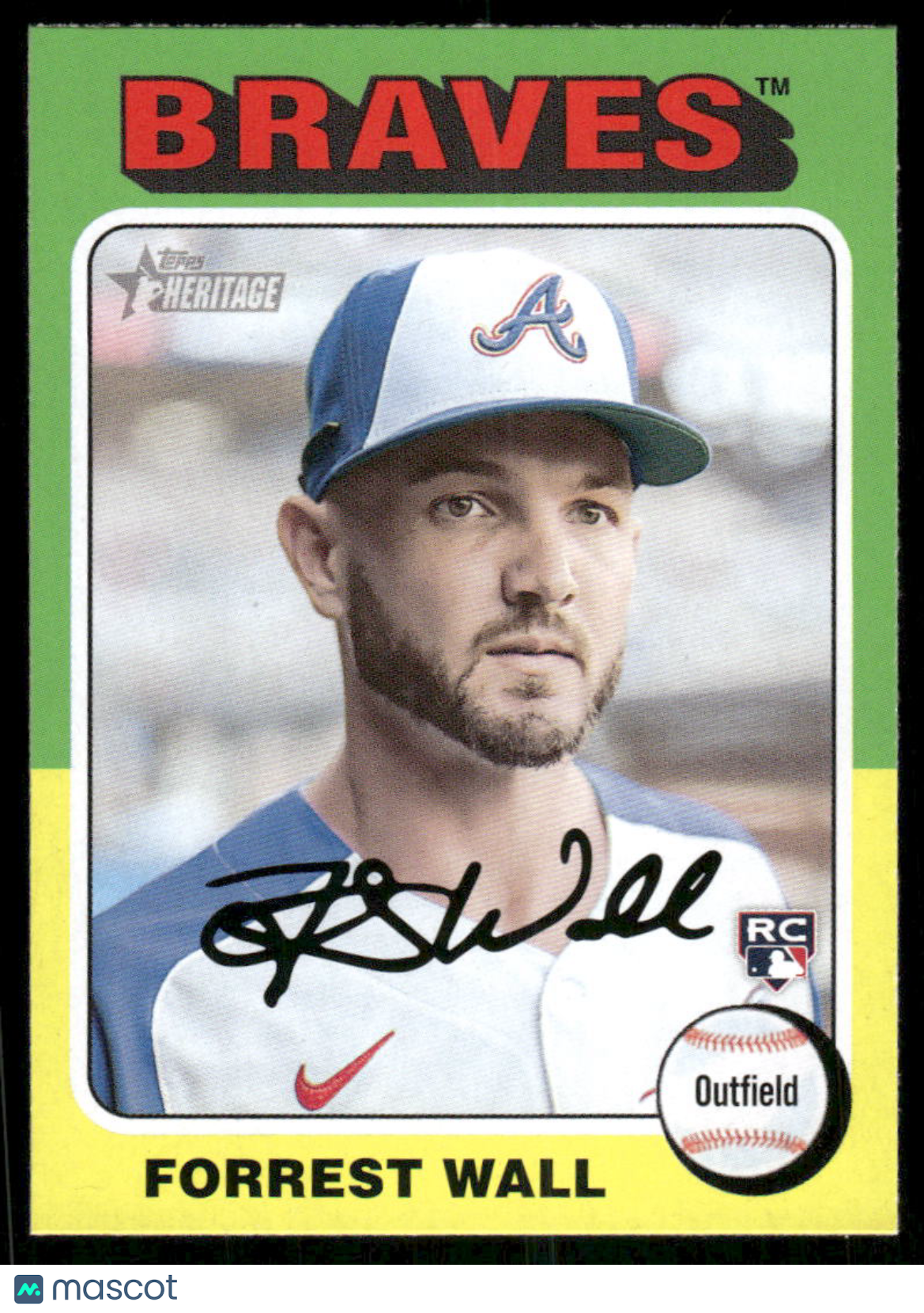 2024 Topps Heritage Forrest Wall #494 RC Baseball