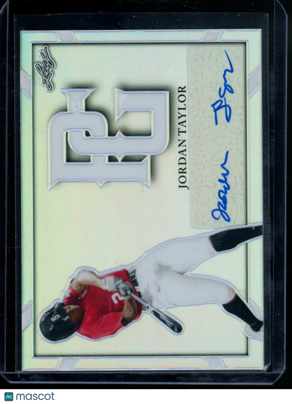 2021 Leaf Perfect Game National Showcase Jordan Taylor #BA-JT2 14/25 Autograph