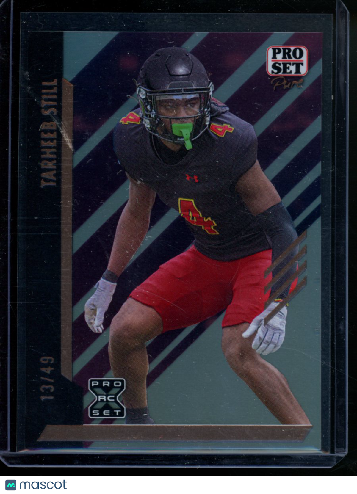 2024 Pro Set Pure Tarheeb Still #146 Holo RC 13/49 Football