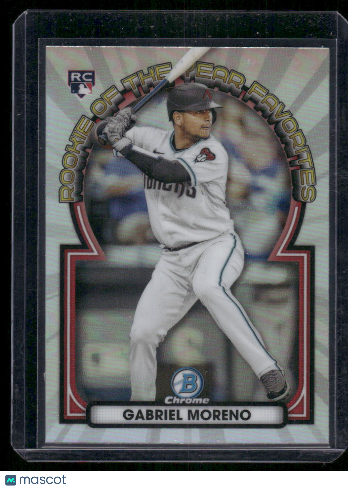 2023 Bowman Chrome Rookie of the Year Favorites Gabriel Moreno #ROYF-11 RC