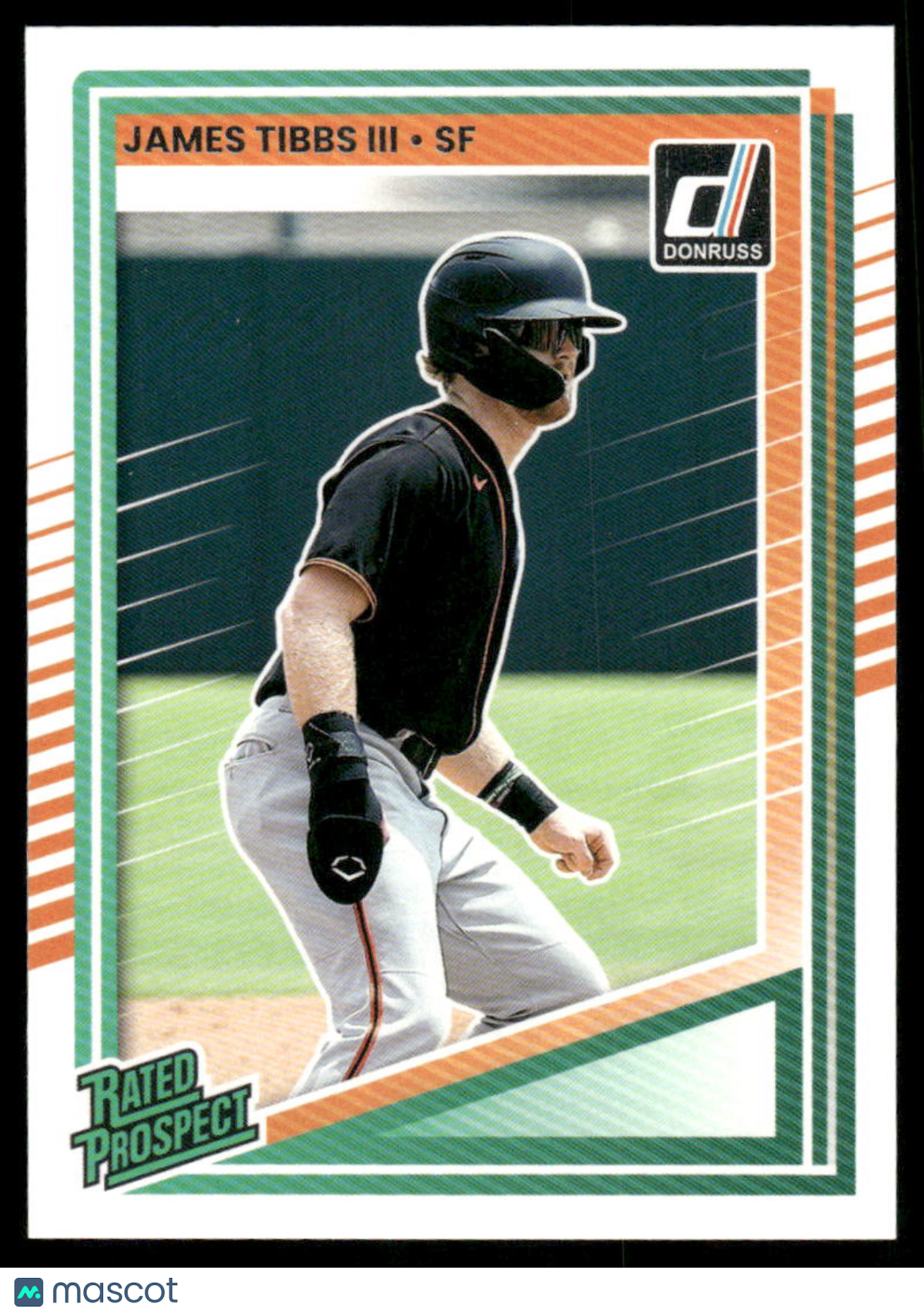 2025 Donruss Rated Prospect James Tibbs III #187 Baseball