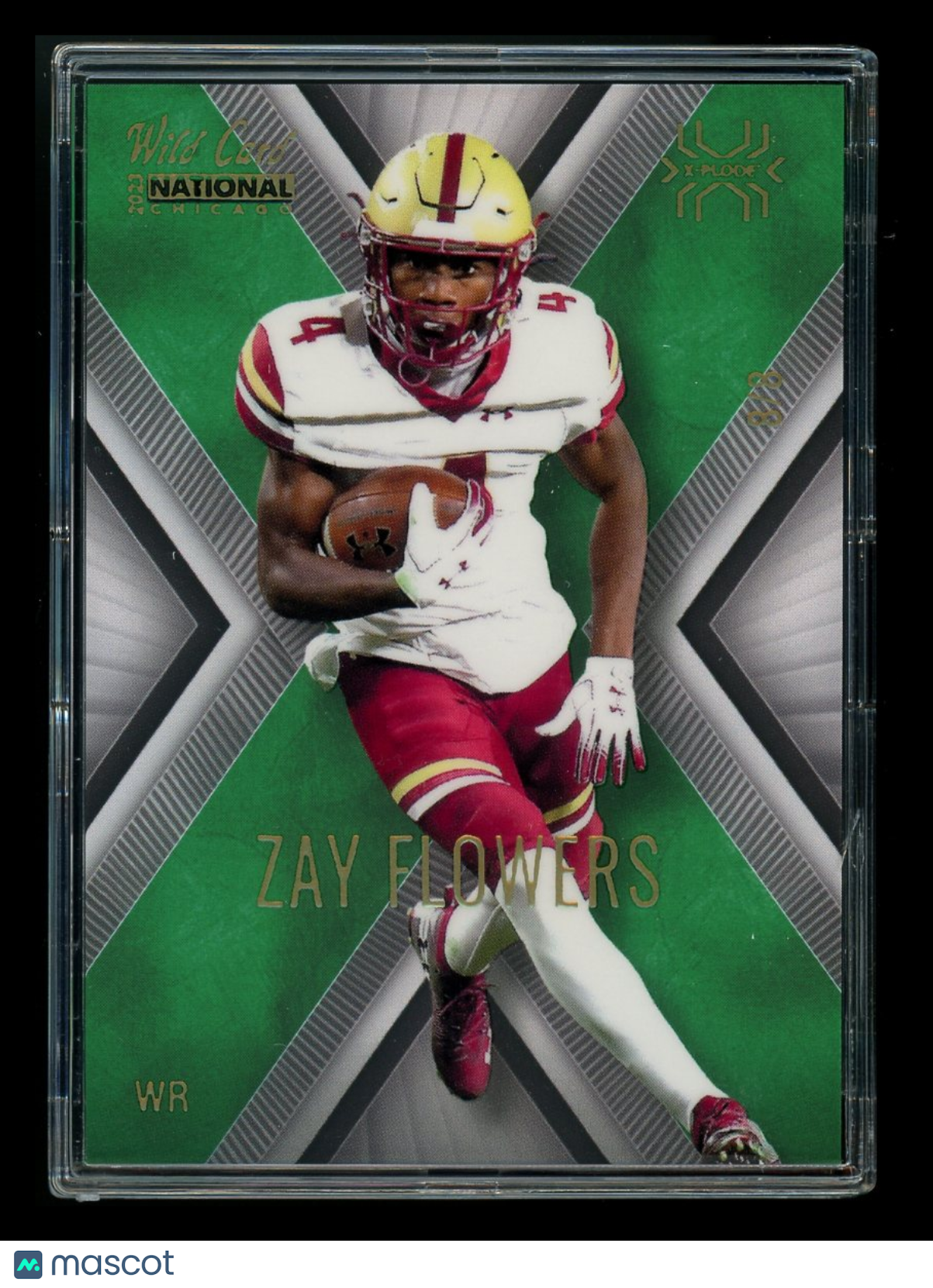 2023 Wild Card National X-Plode Zay Flowers #XPN-50 8/8 Football