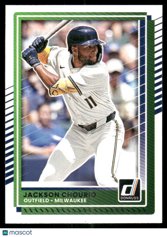 2025 Donruss Jackson Chourio #99 Baseball