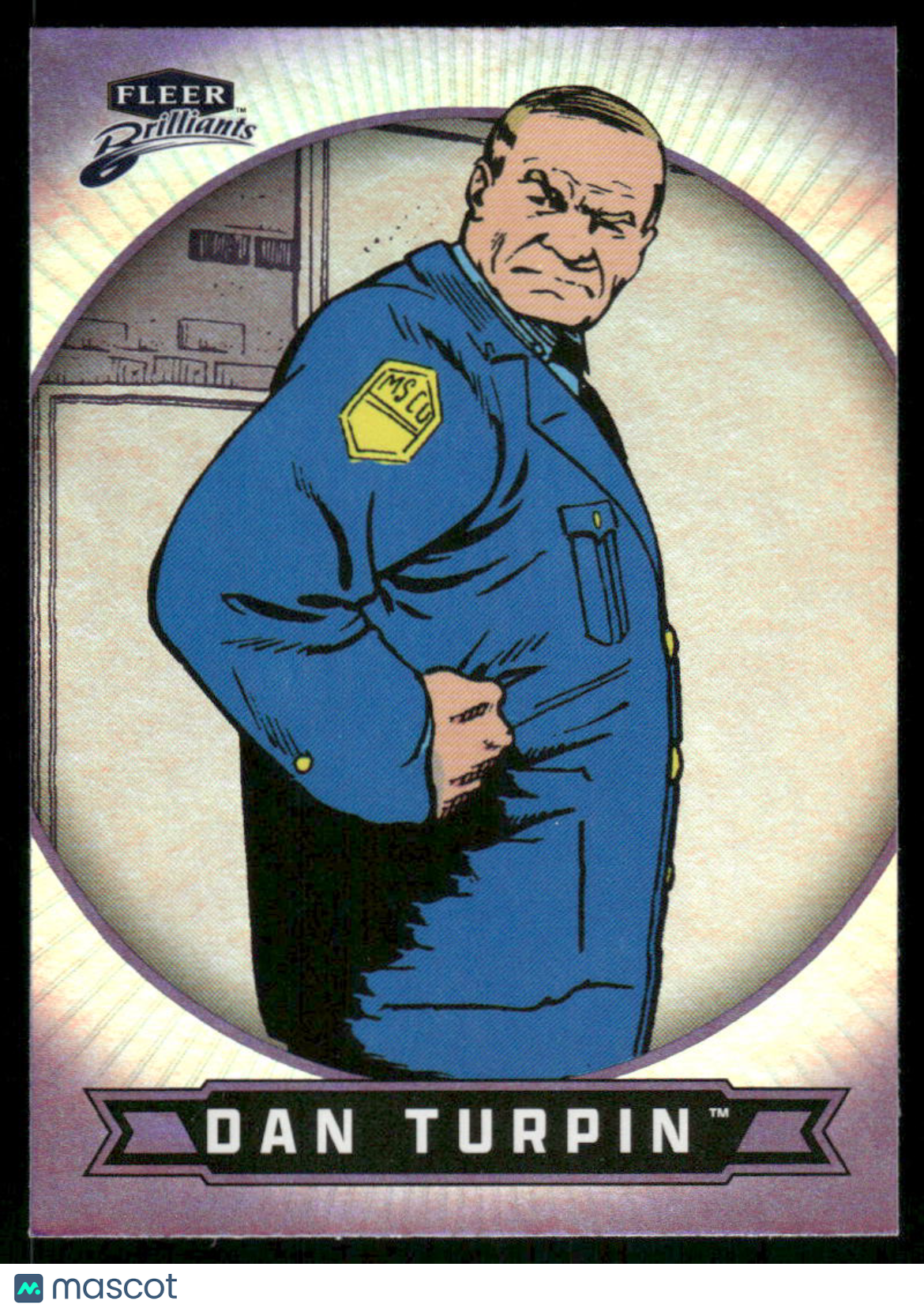 2025 Fleer Brilliants Superman Dan Turpin Purple #30