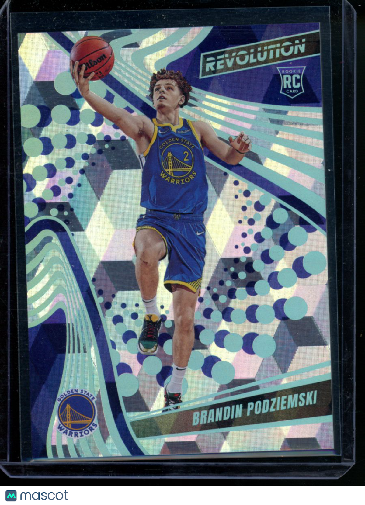 2023-24 Panini Revolution Brandin Podziemski #121 Cubic 32/50 RC Basketball