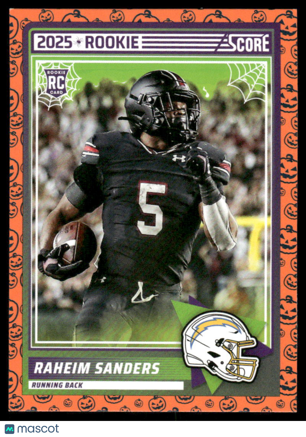 2025 Score A Treat Raheim Sanders #45 RC Football