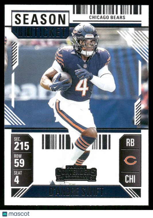 2025 Panini Contenders Football D'Andre Swift #16 Football