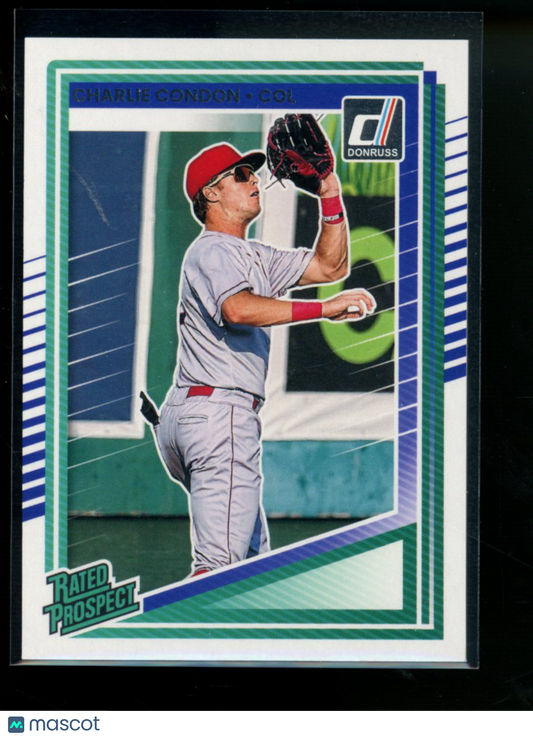 2025 Donruss Rated Prospect Charlie Condon #194 Rated Prospect Baseball