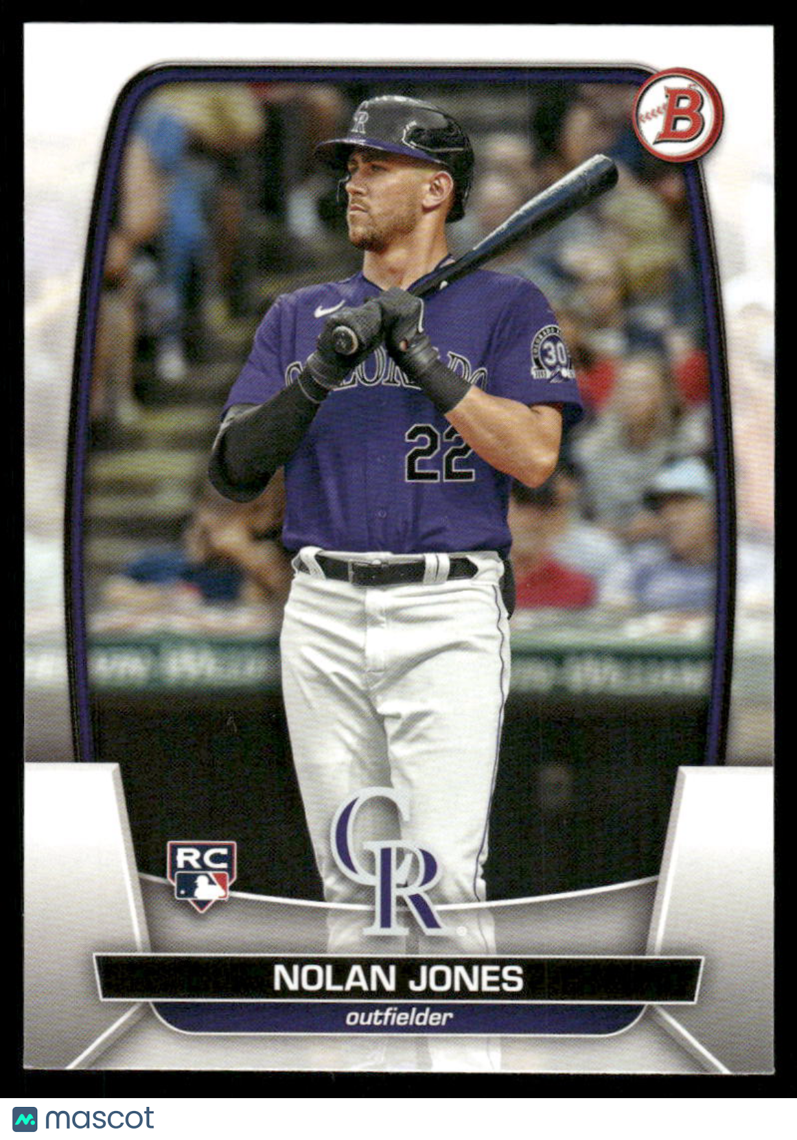 2023 Bowman Nolan Jones #74 RC Baseball