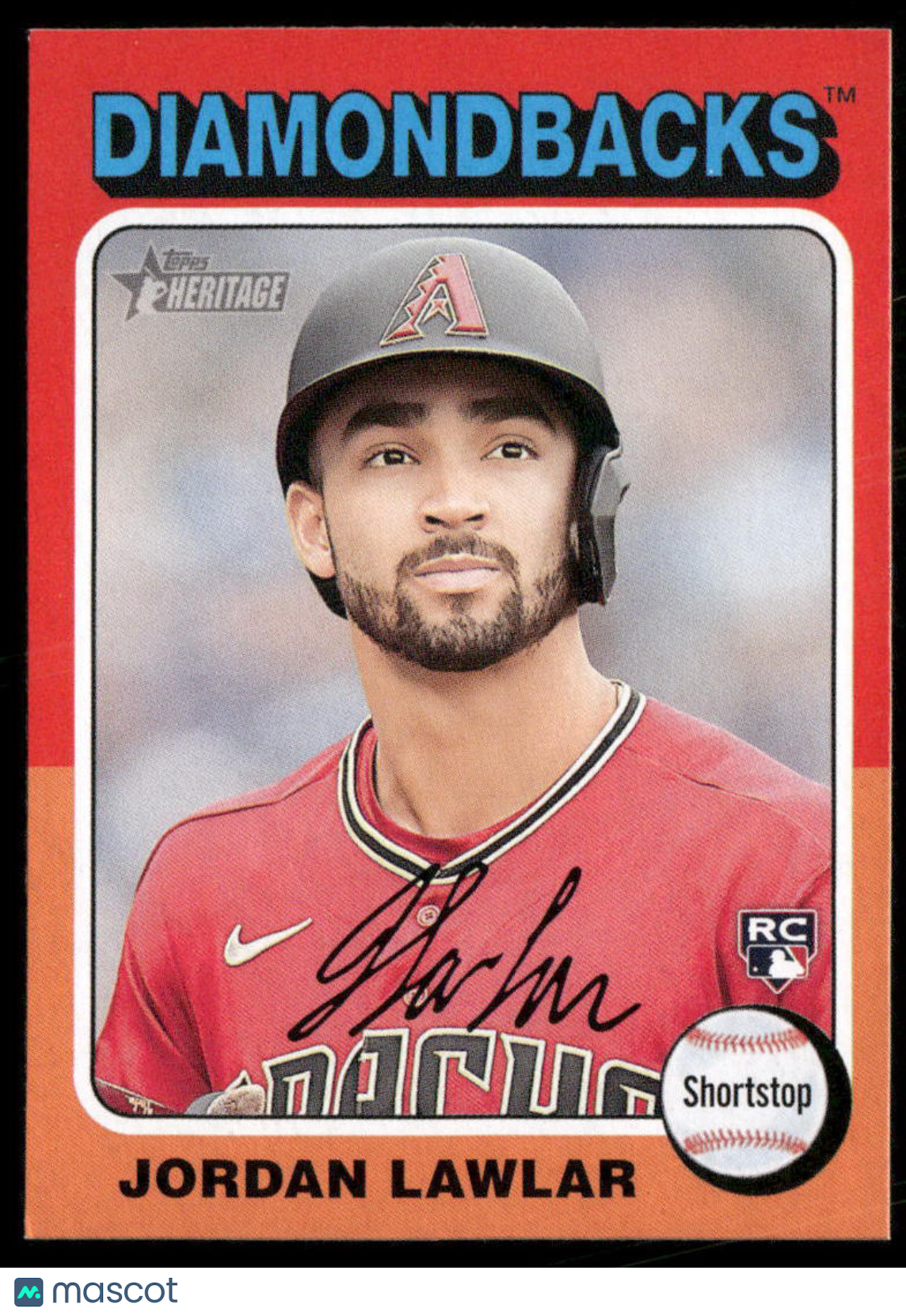 2024 Topps Heritage Jordan Lawlar #429 RC Baseball