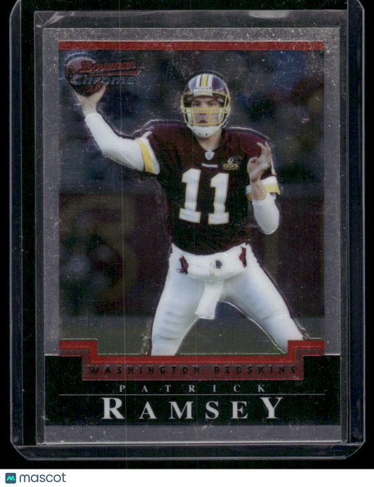 2004 Bowman Chrome Patrick Ramsey #33 Football