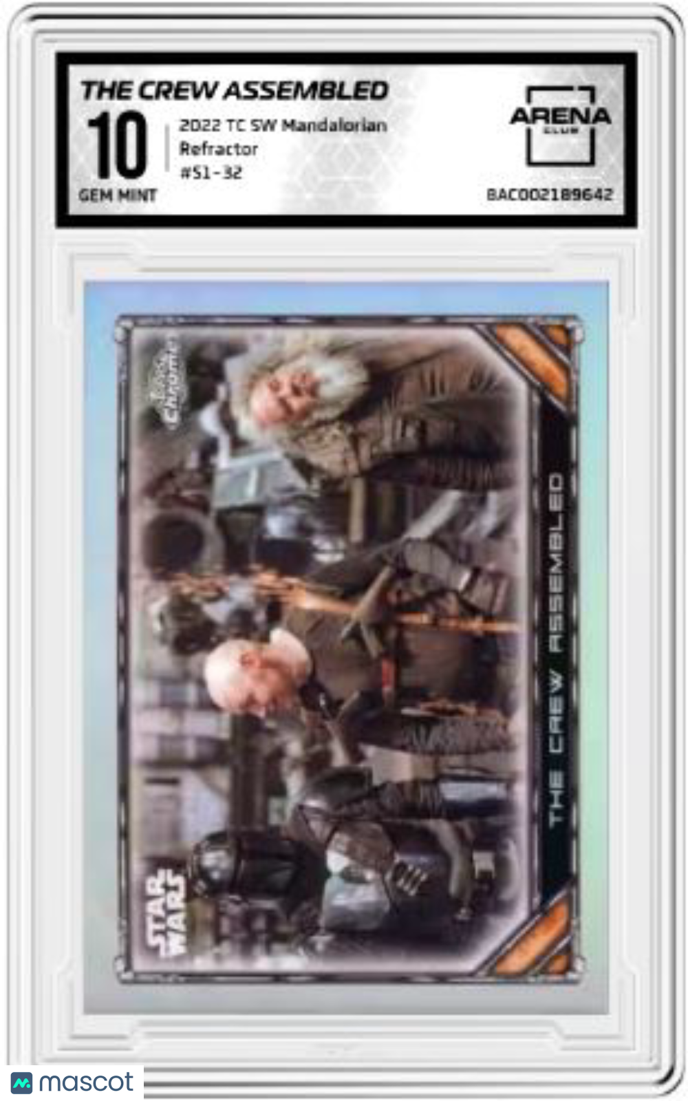 2022 TC SW Mandalorian #S1-32 Arena Club 10