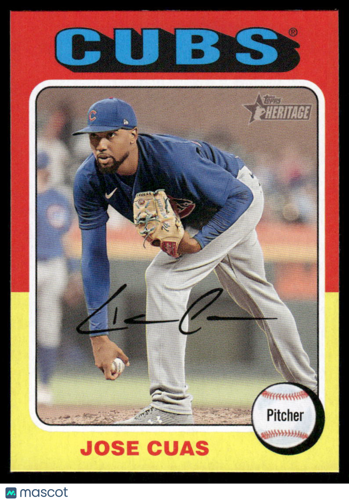 2024 Topps Heritage Jose Cuas #151 Baseball