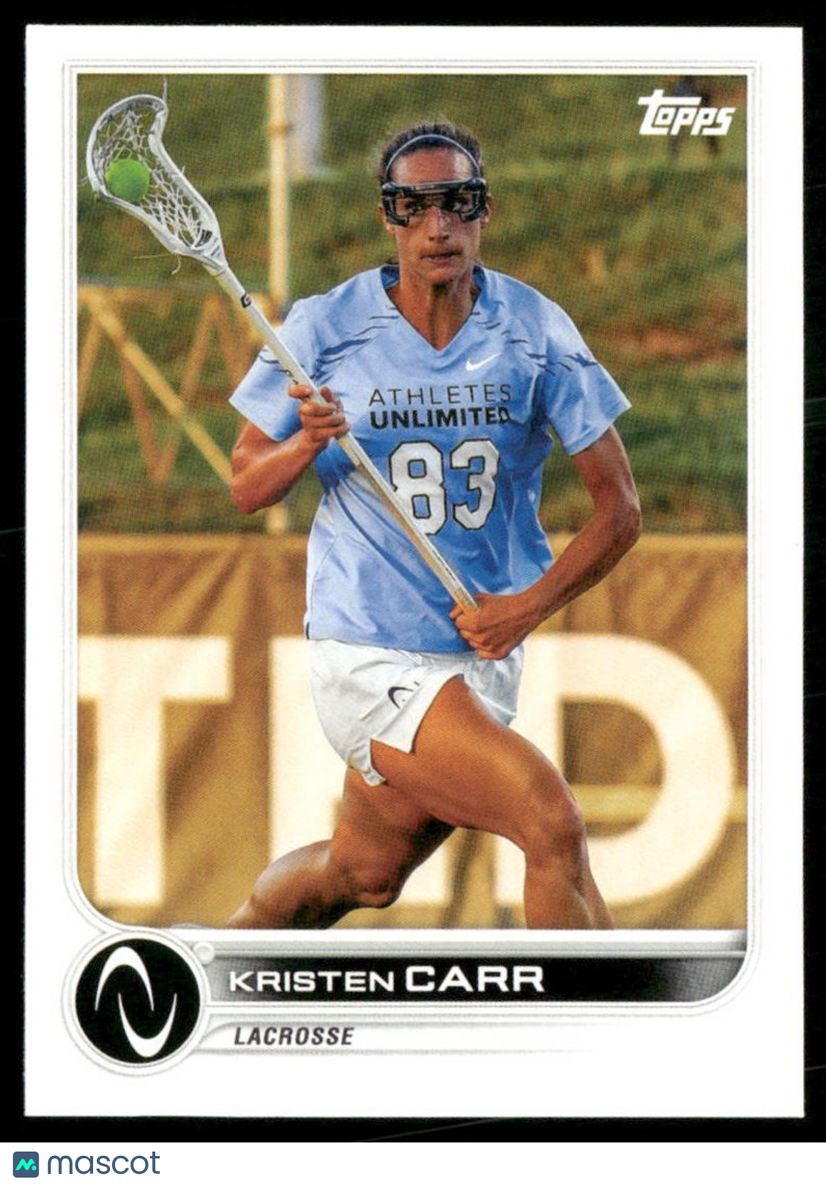 2023 Topps Athletes Unlimited Kristen Carr #123 Lacrosse