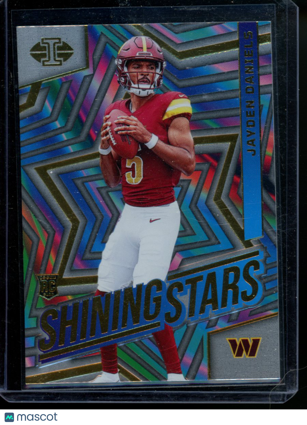2024 Panini Illusions Jayden Daniels #No. 3 Shining Stars RC Football