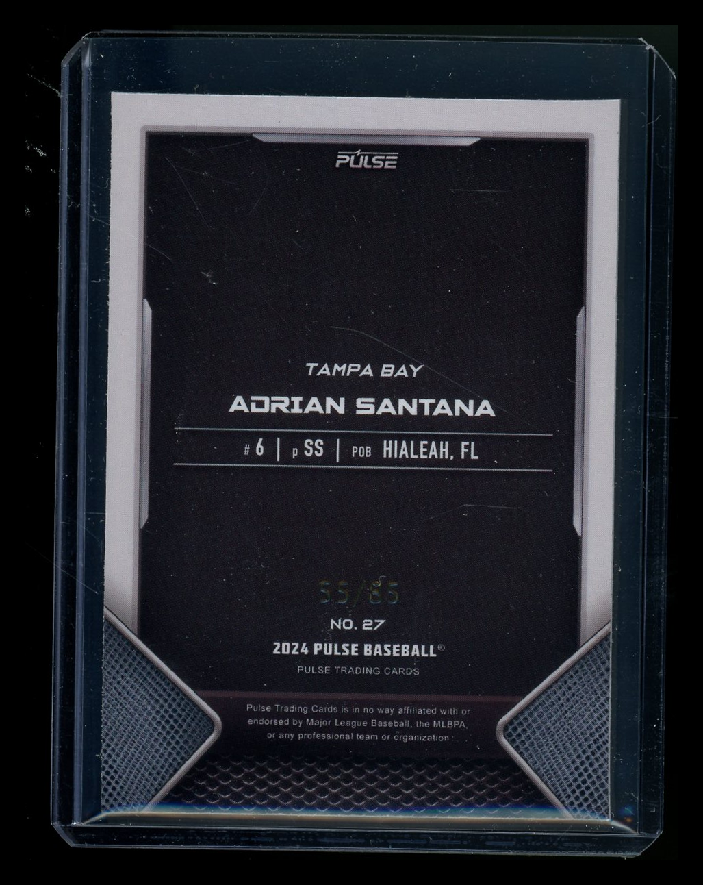 2024 Pulse Adrian Santana #27 55/85 Baseball