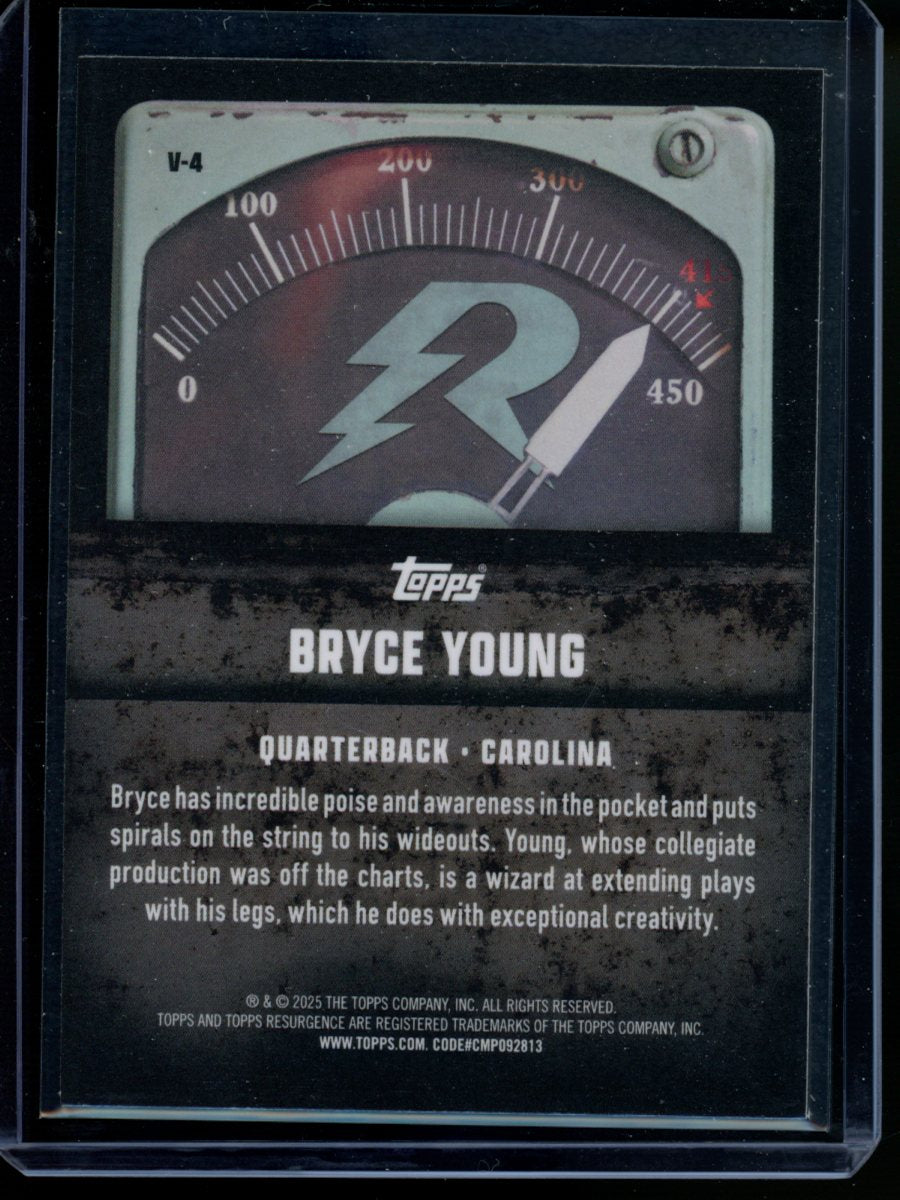 2024 Topps Resurgence Voltaic Bryce Young #V-4 Football