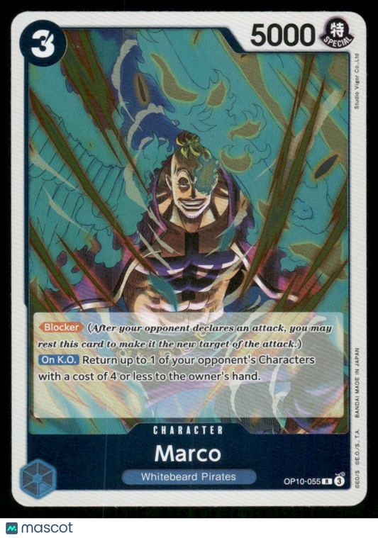 One Piece Card Game Marco #OP01-055 One Piece Royal Blood