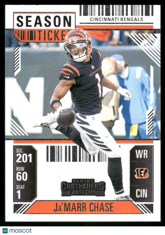 2025 Panini Contenders Ja'Marr Chase #21 Football