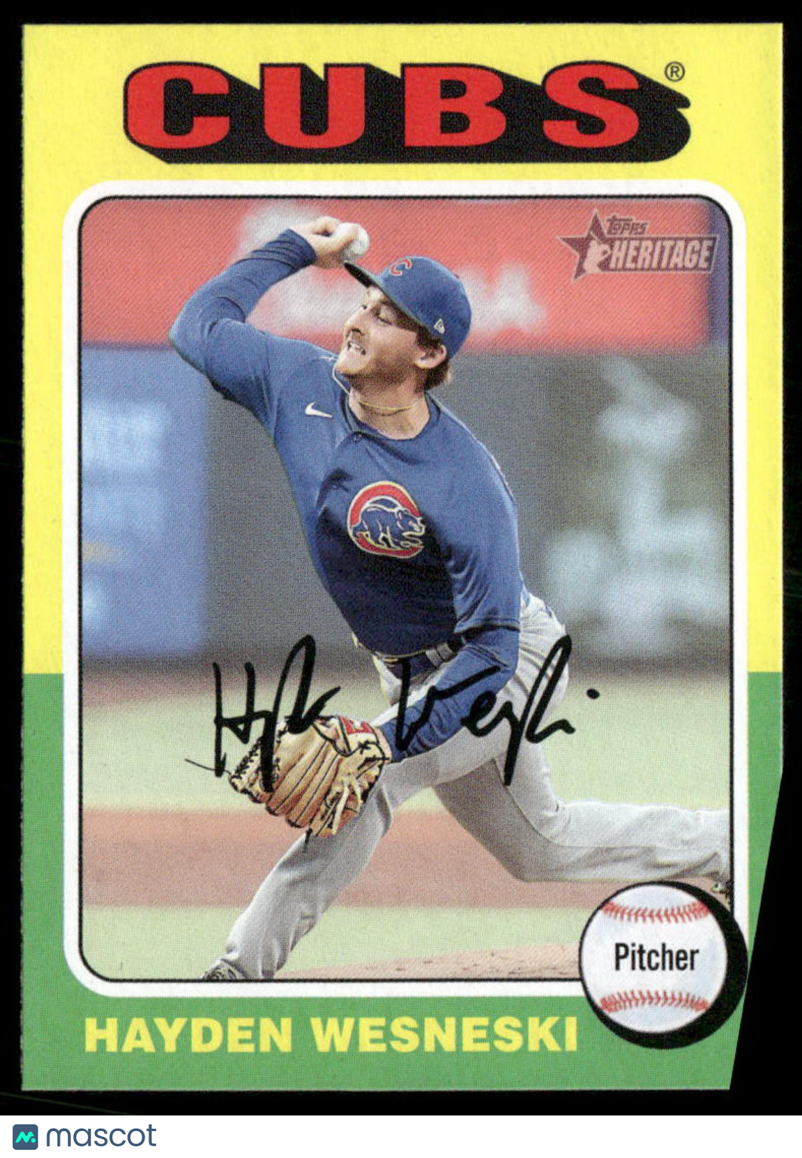 2024 Topps Heritage Hayden Wesneski #256 Baseball