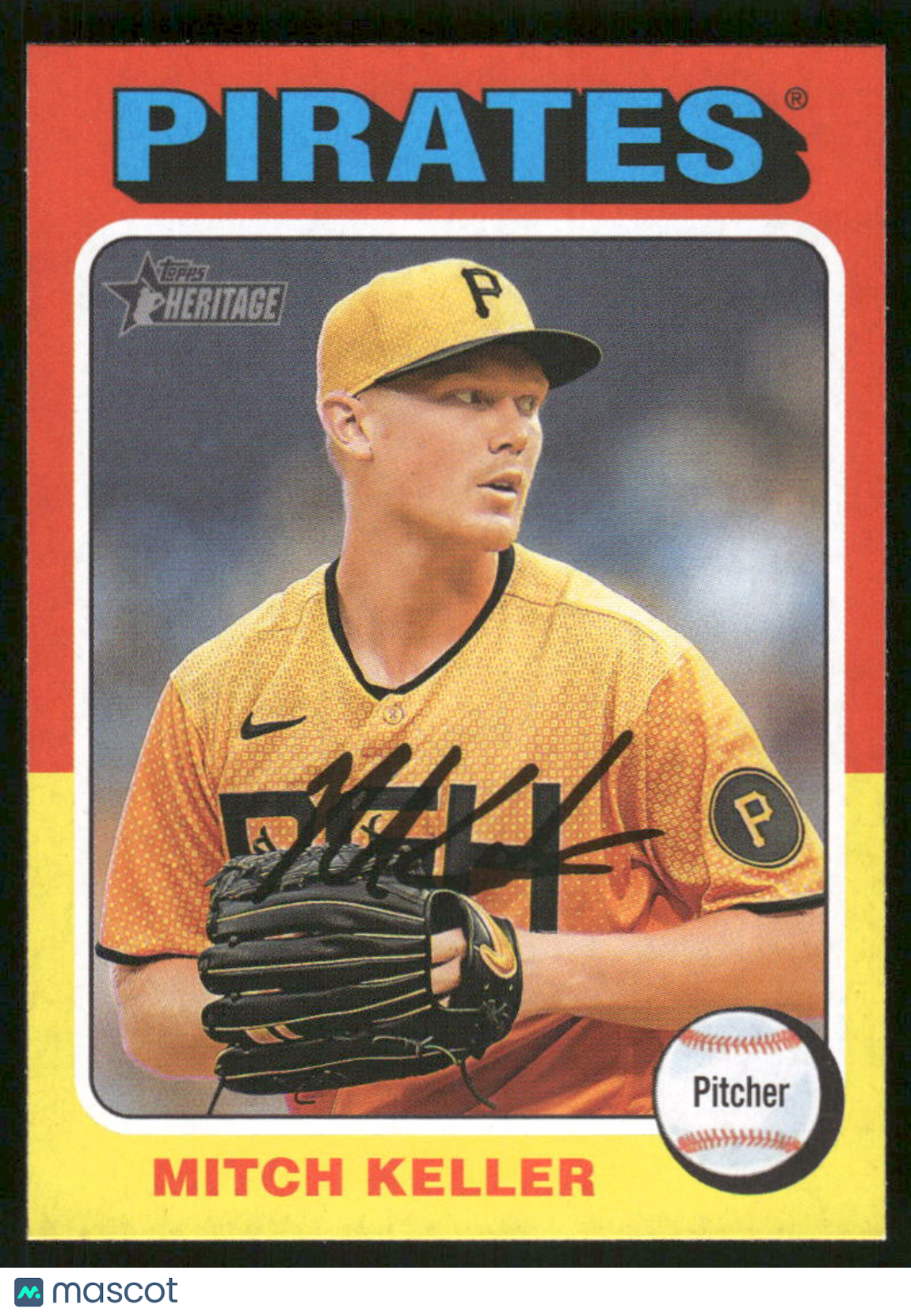 2024 Topps Heritage Mitch Keller #111 Baseball