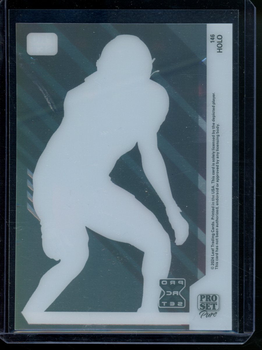 2024 Pro Set Pure Tarheeb Still #146 Holo RC 13/49 Football