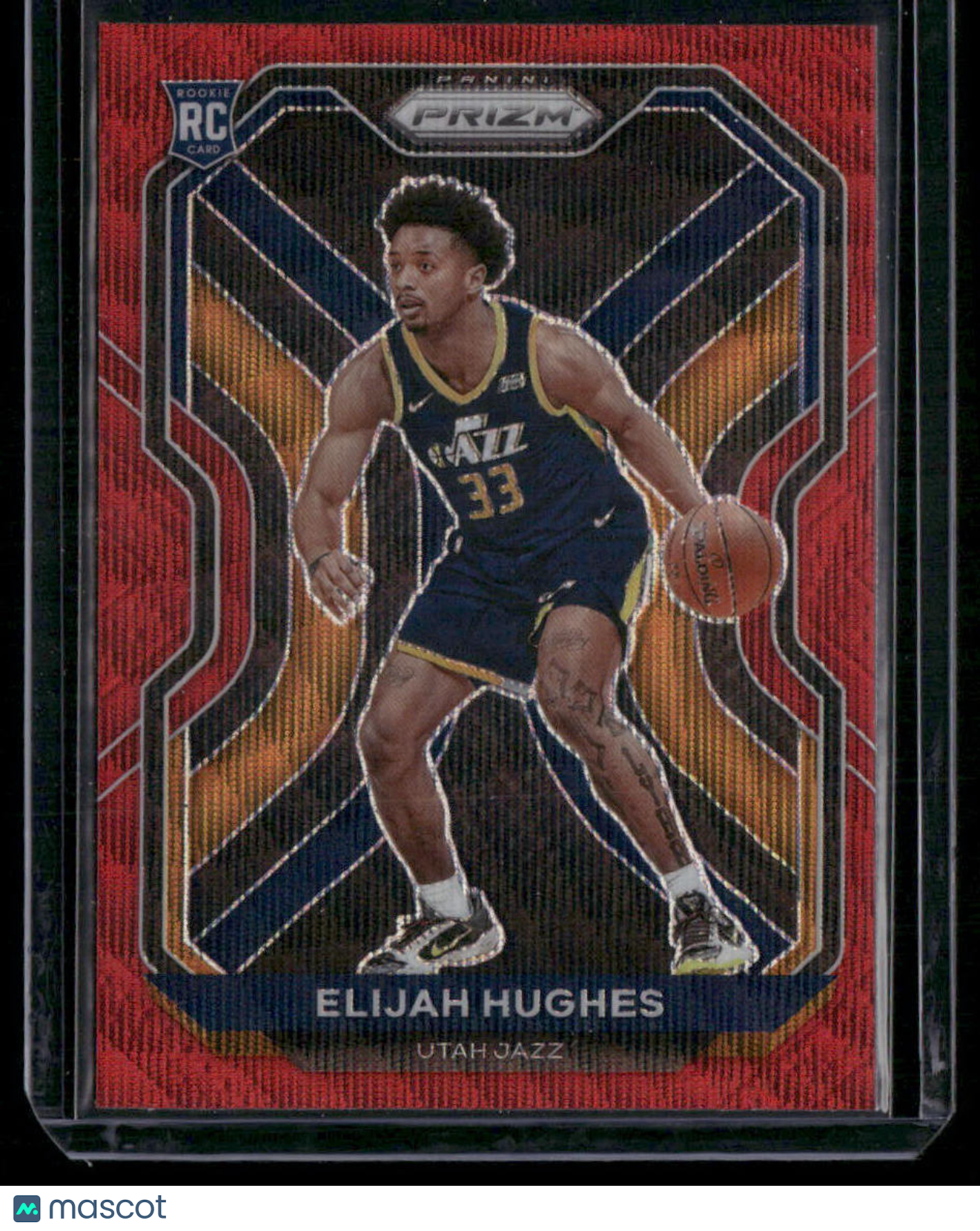 2020-21 Panini Prizm Elijah Hughes #271 Red Wave RC Basketball